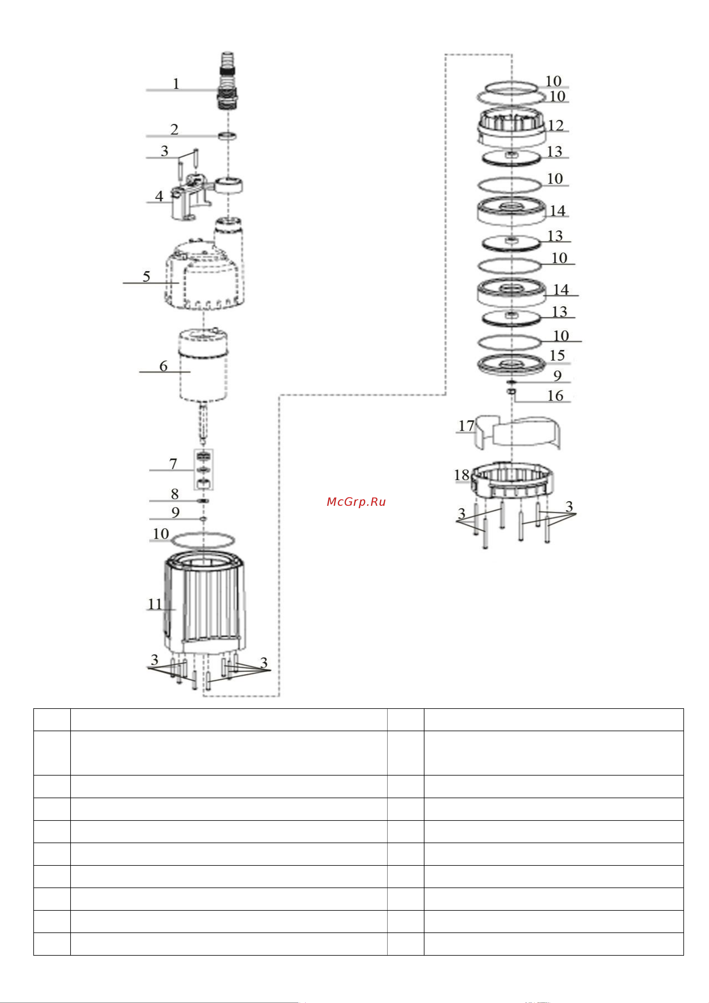 Vodotok QDX 1,5-32-0,75А Инструкция по эксплуатации онлайн [7/16] 620843