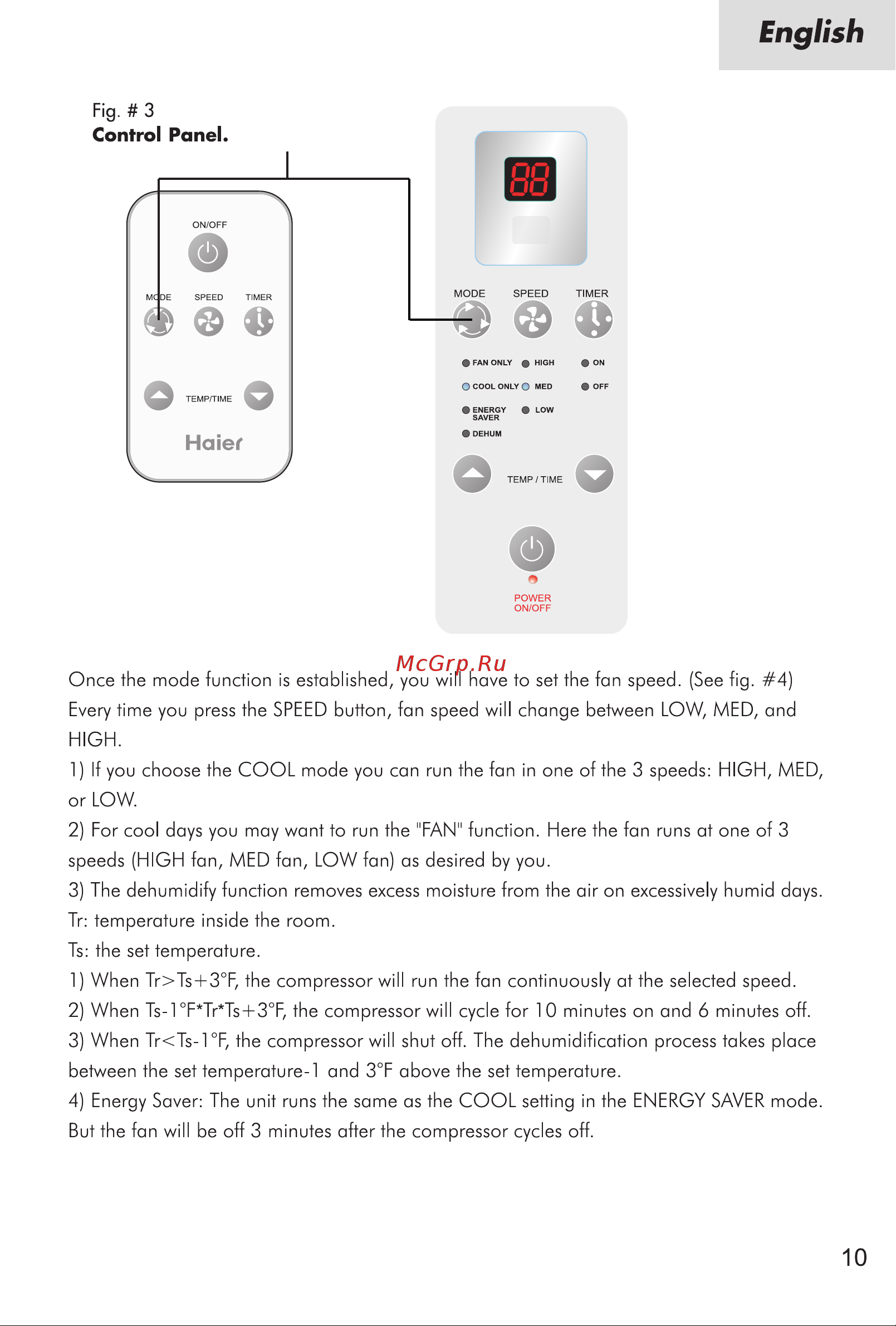Haier ESA3109 [11/22] English