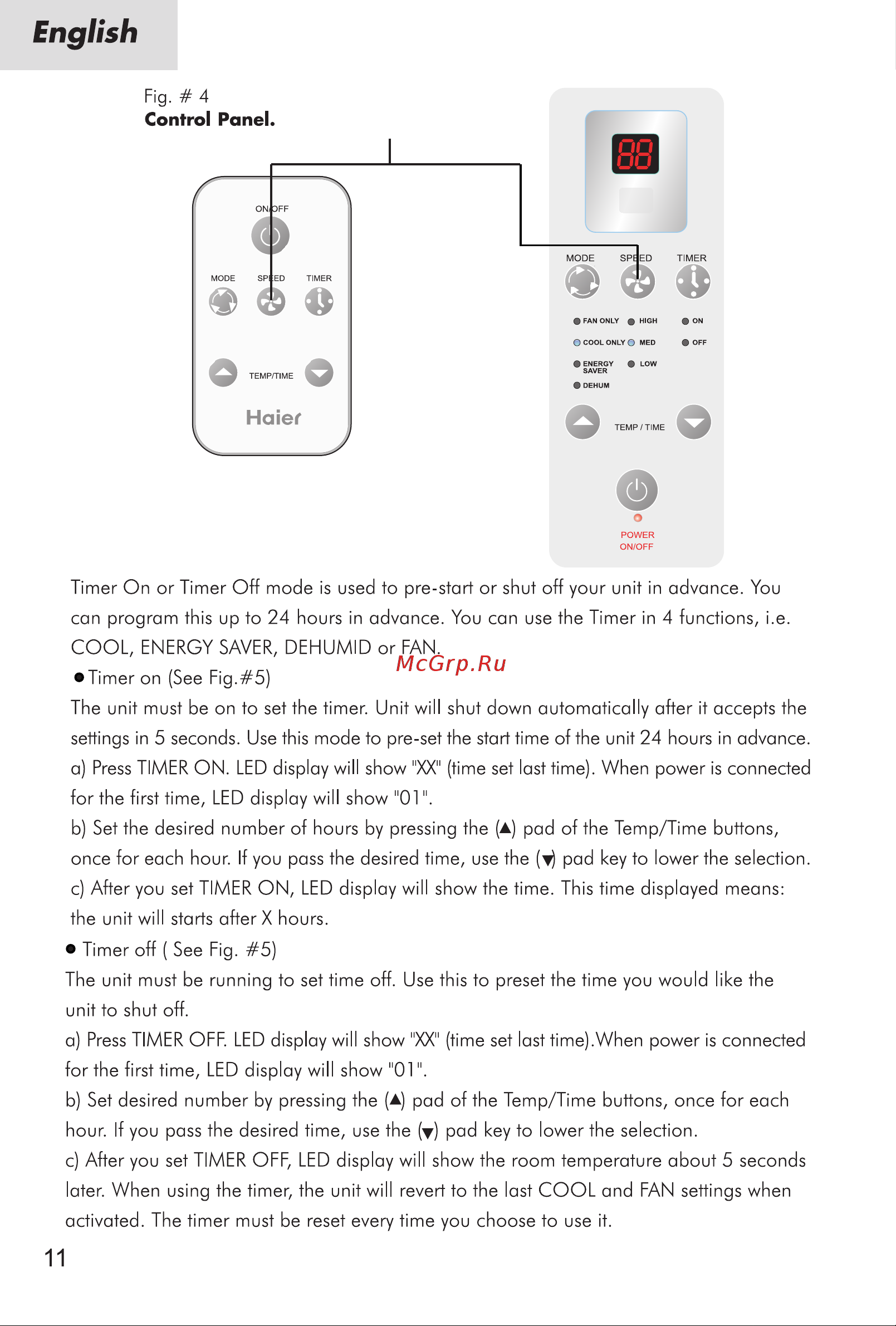 Haier ESA3109 [12/22] English