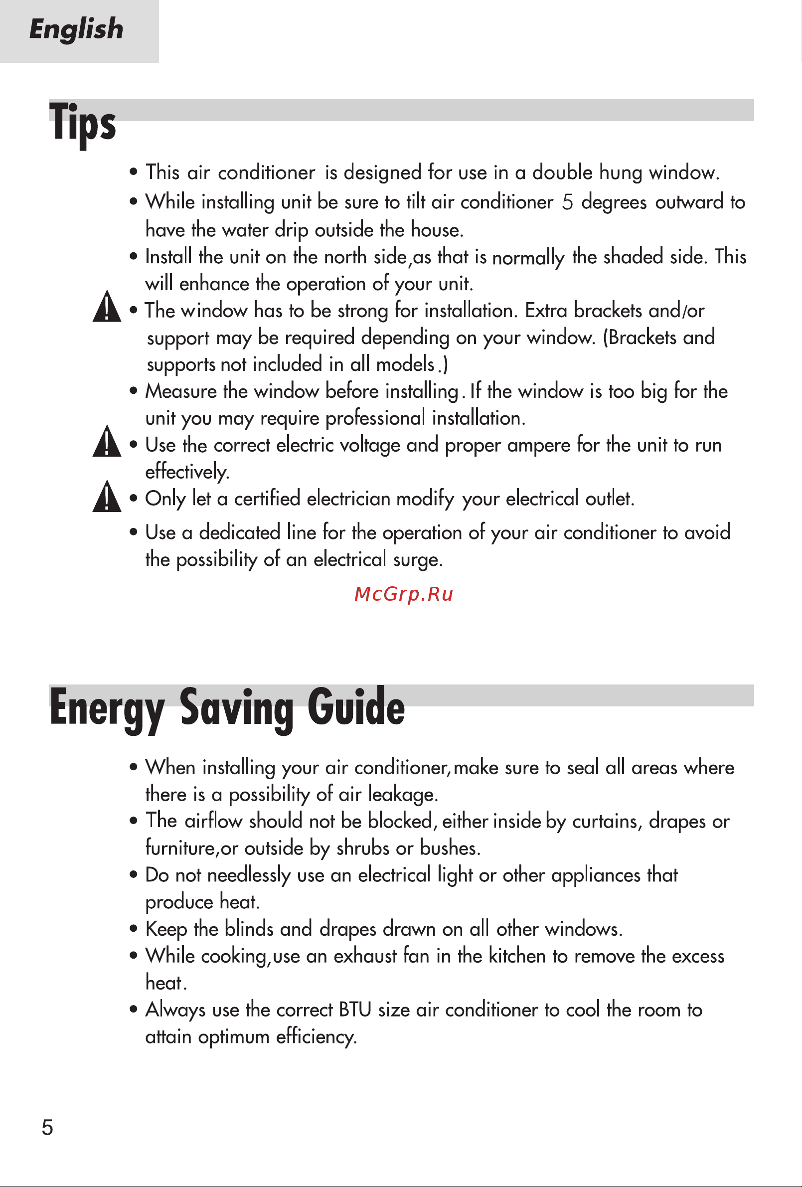 Haier ESA3109 [6/22] Energy saving guide