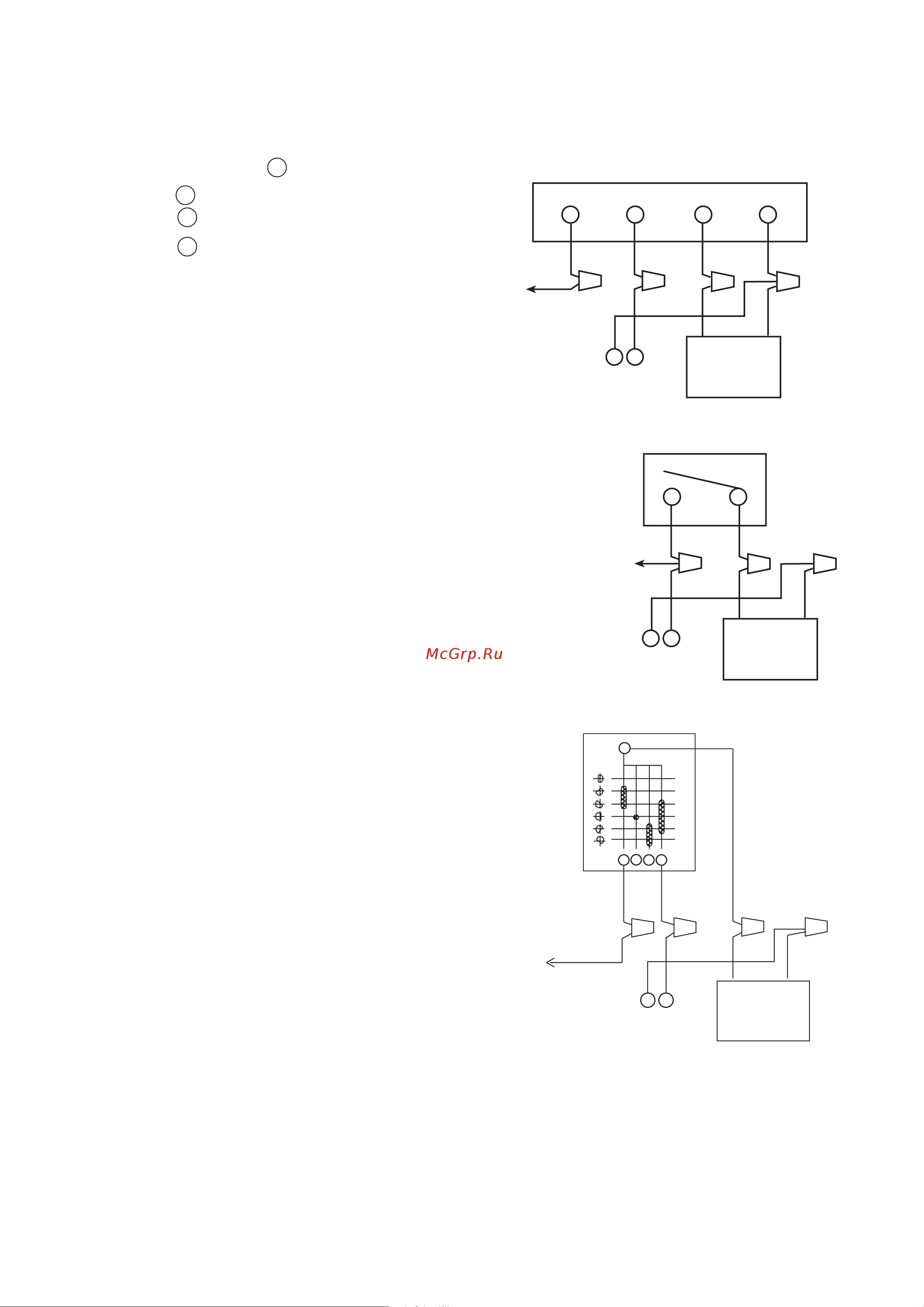 Haier HC24D1VAR [12/16] Above diagram outdoor unit connection left indoor and outdoor unit power supply respectively right indoor unit power supply