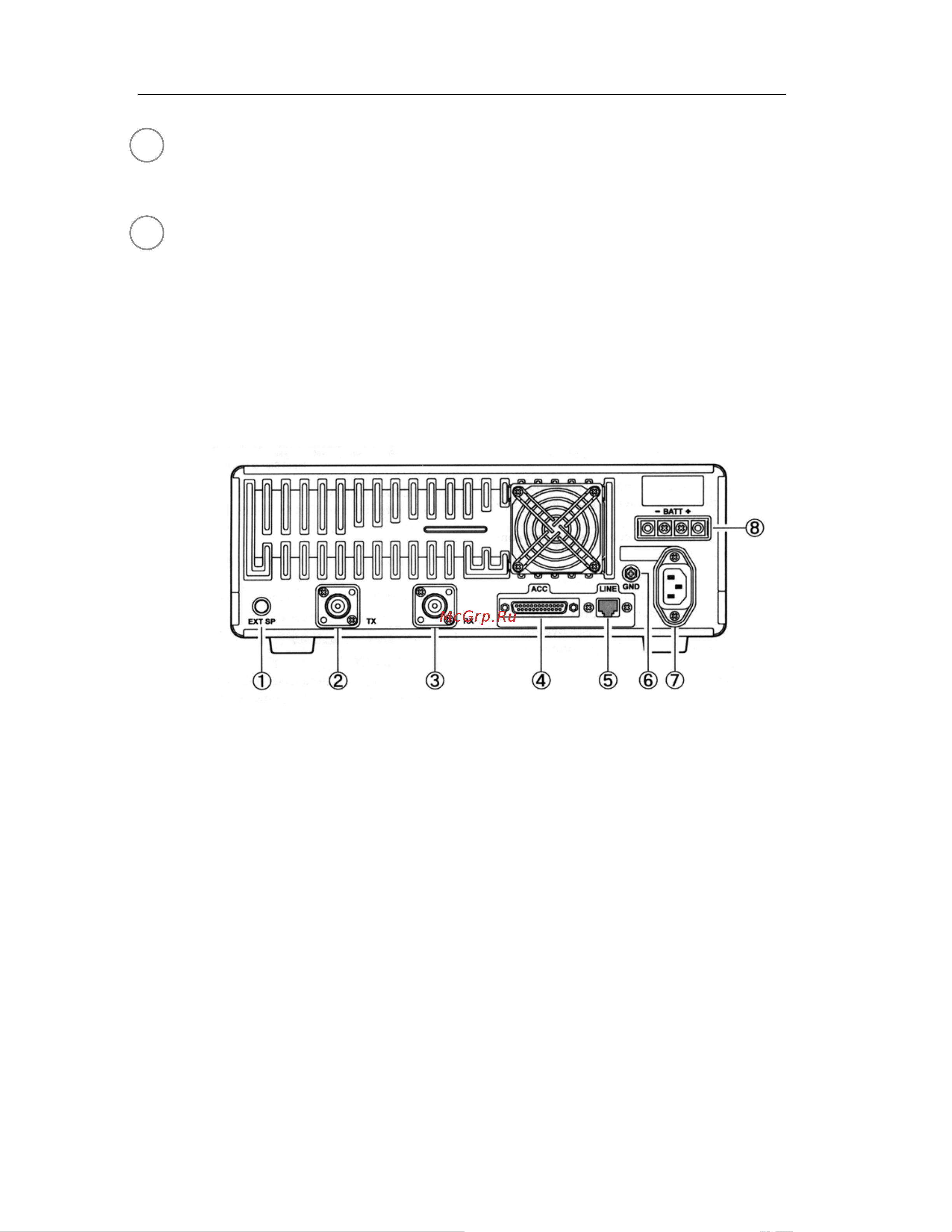 Vertex VXR-7000 VC [4/10] Задняя панель