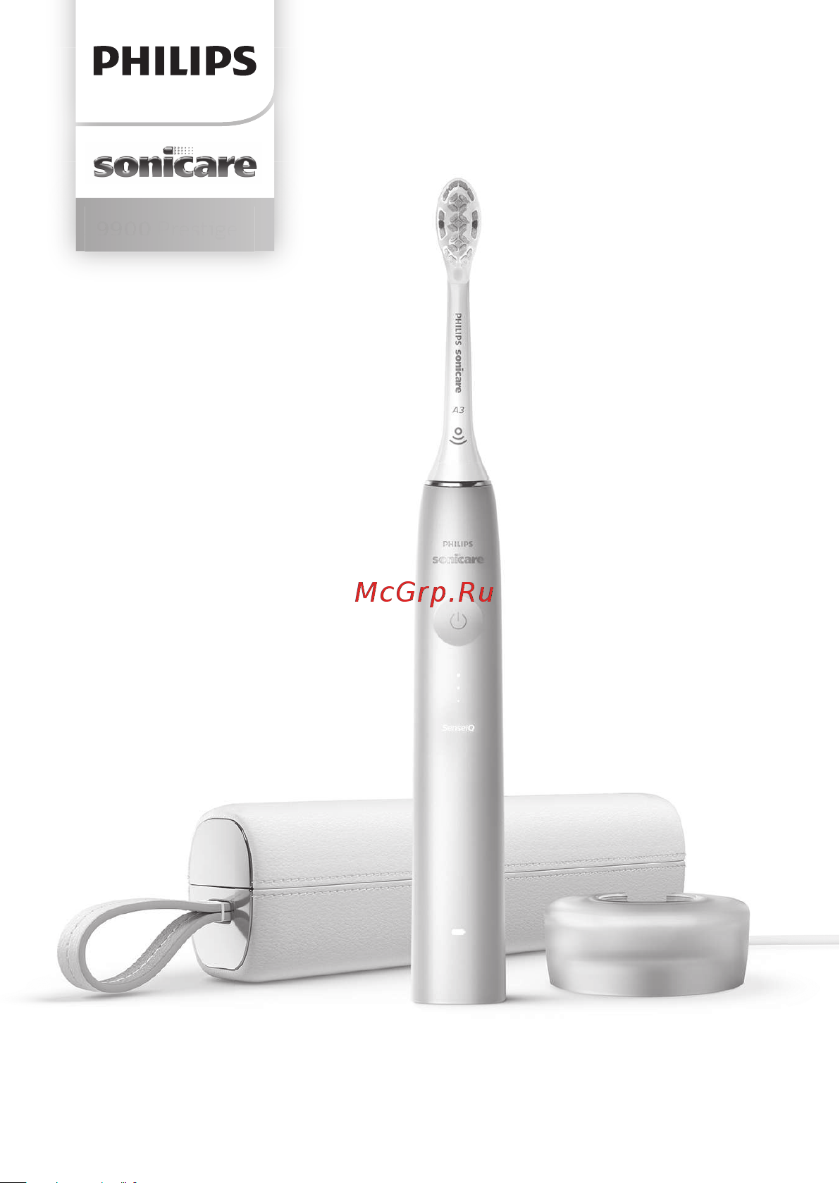 Philips HX9992 Sonicare 9900 Prestige Инструкция по эксплуатации онлайн