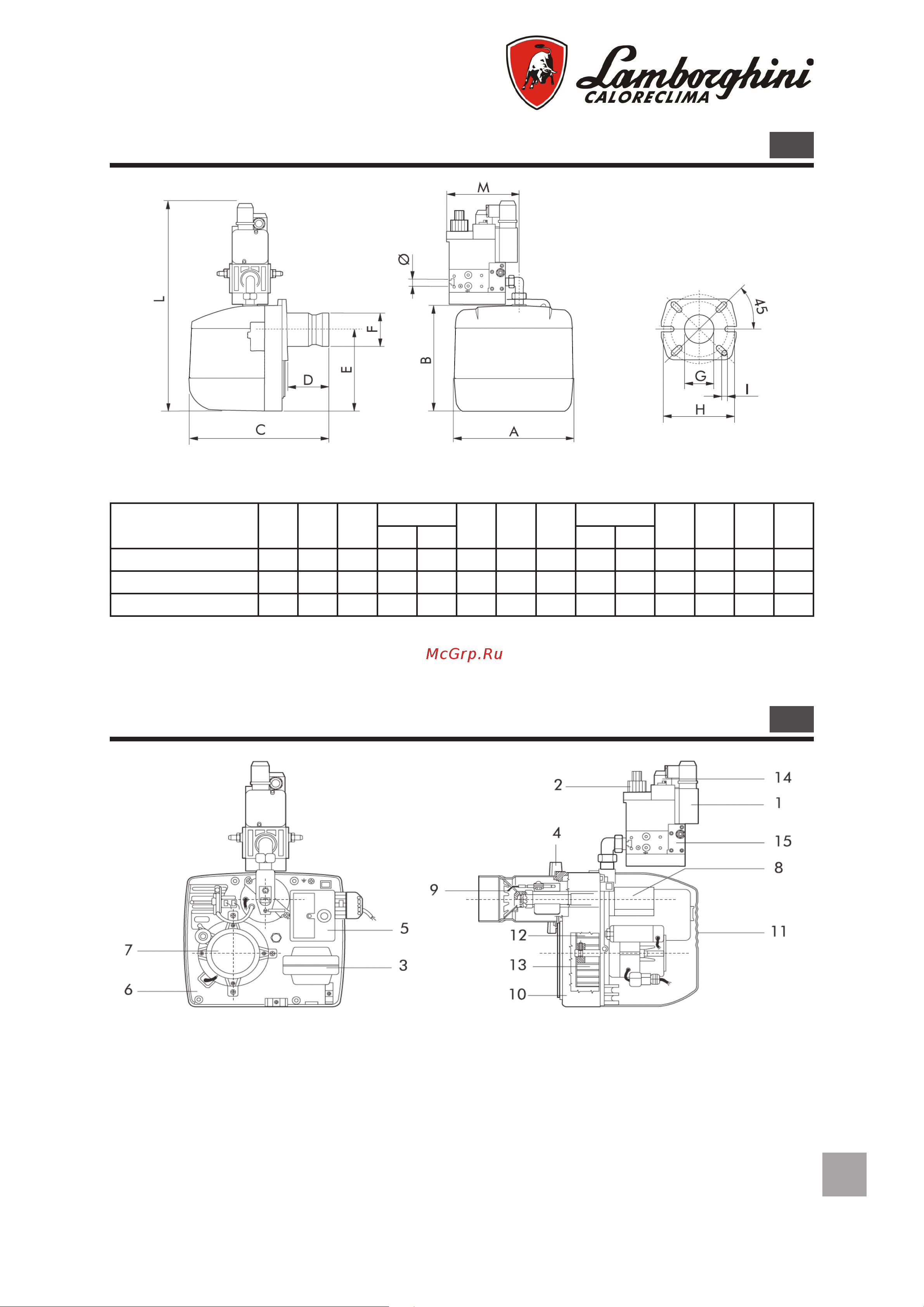 Lamborghini EM 3-E.D1 [9/28] Реле входного давления
