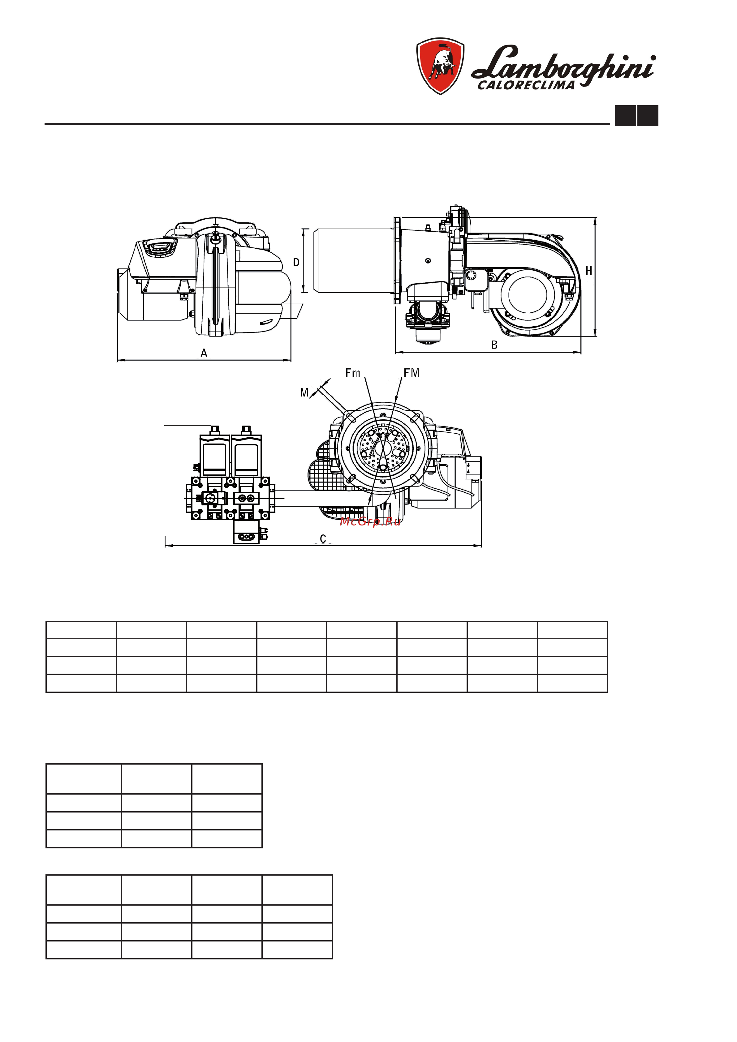 Lamborghini LMB G 1300 - S 1 1/2 [11/64] Габариты