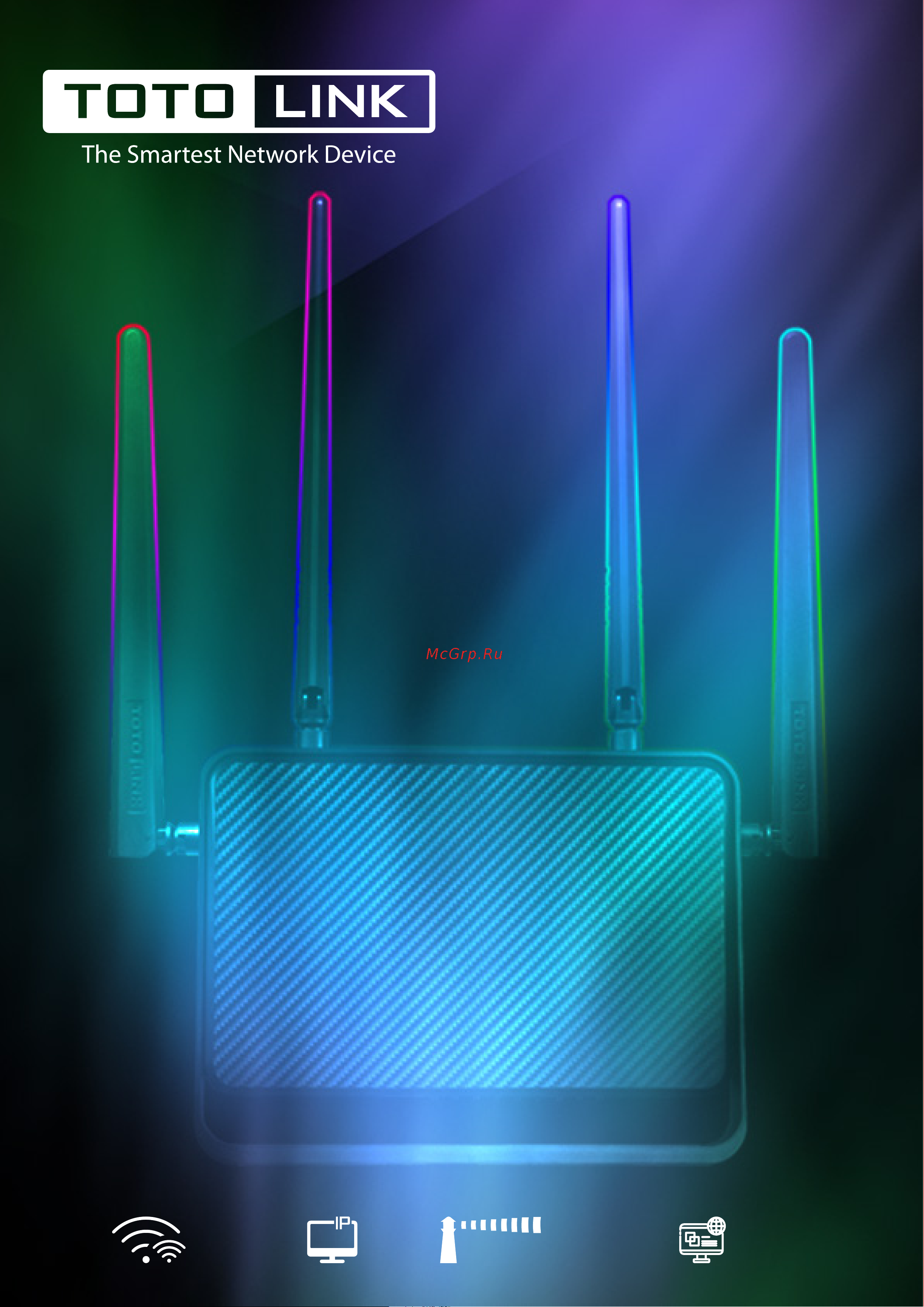 TOTOLINK A3700R Техническая спецификация онлайн