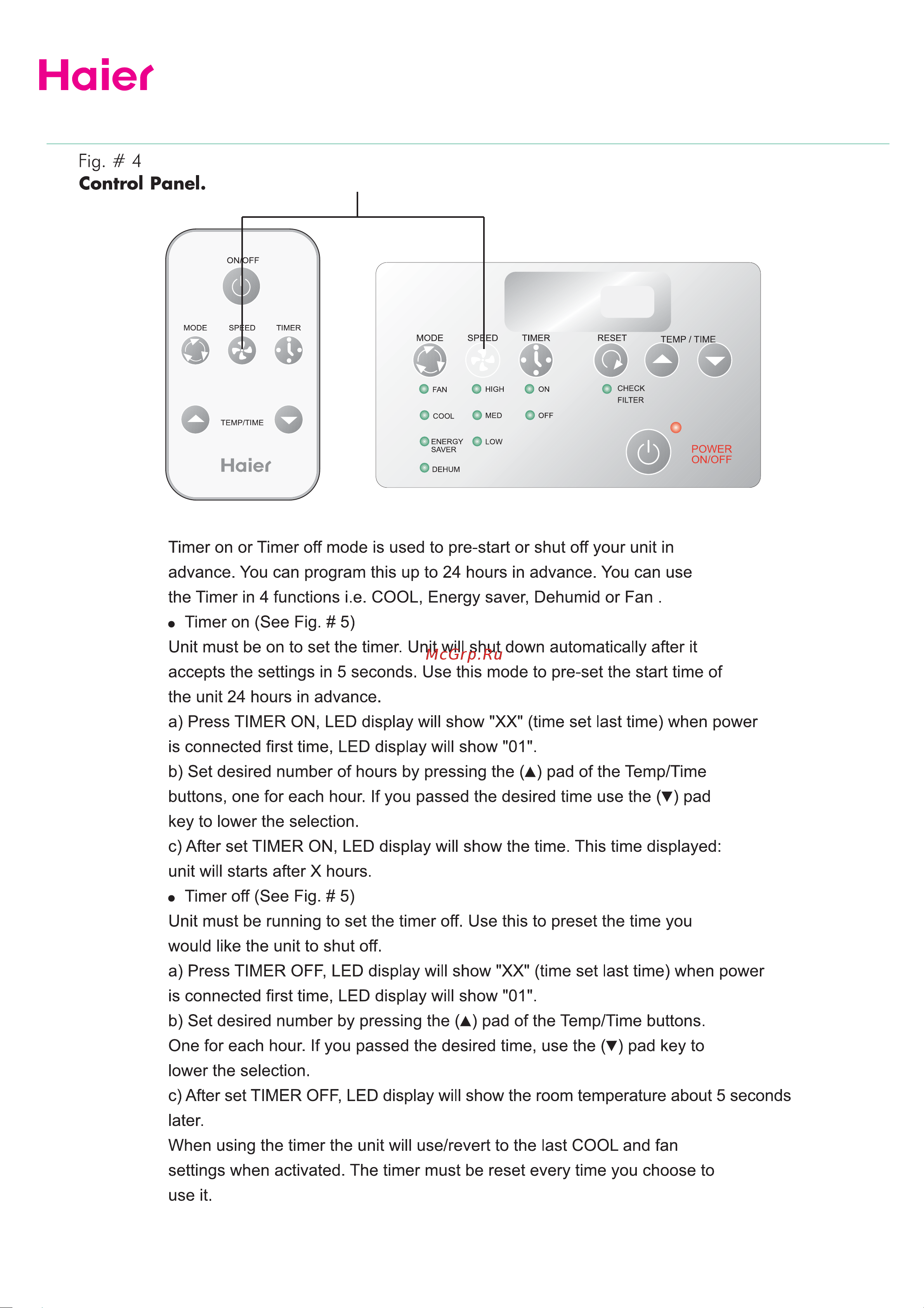 Haier HTWR12XC6 [5/7] Air conditioner