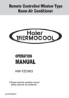 Haier HW-12CN03 Инструкция по эксплуатации