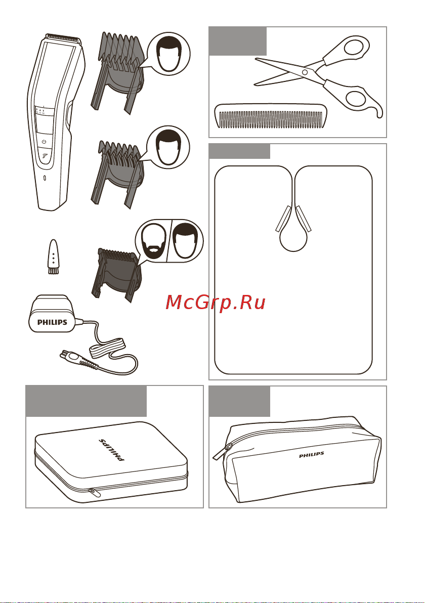 Philips HC5612/15 Hairclipper series 5000 Инструкция по эксплуатации онлайн [2/8] 622106