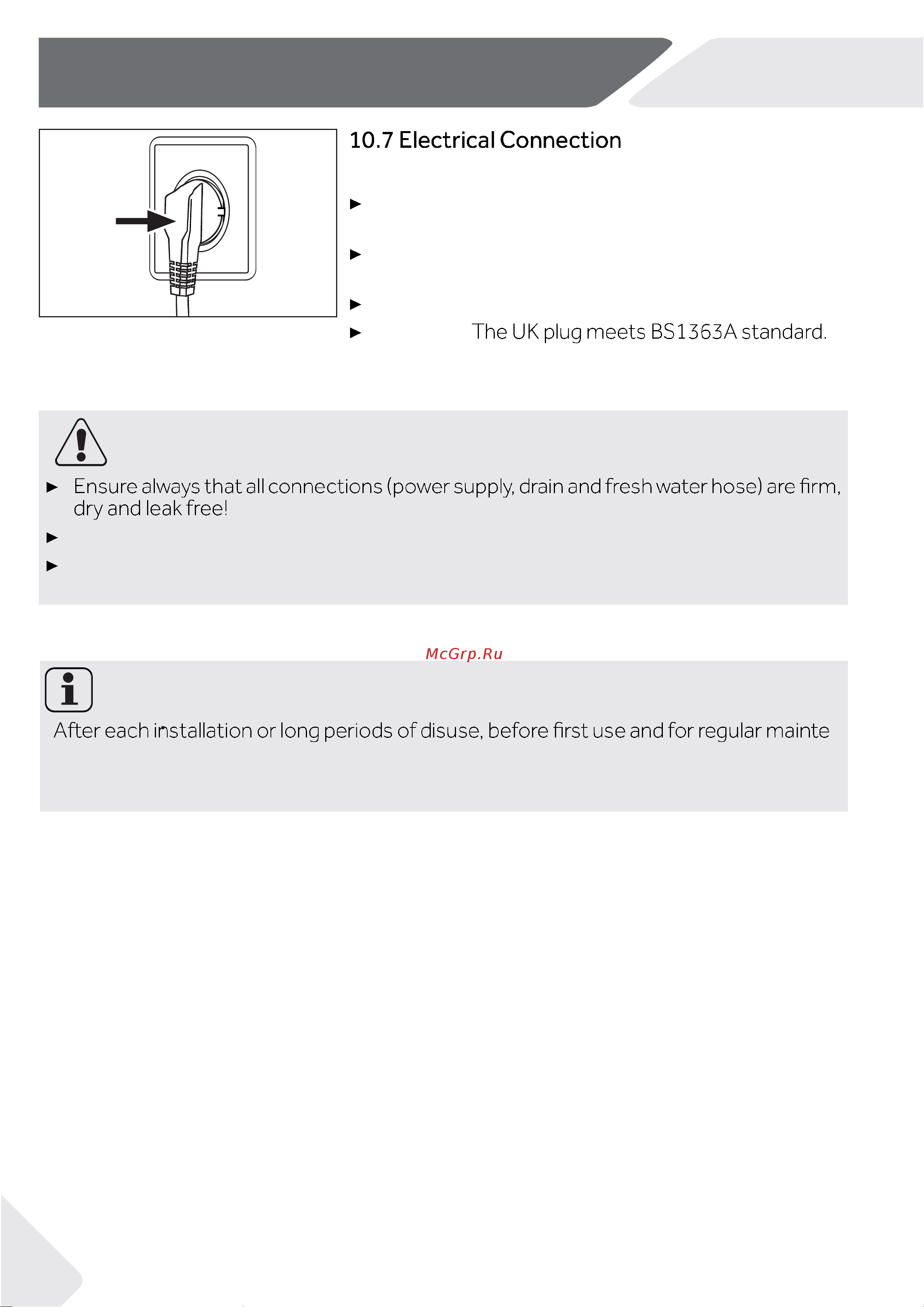 Haier HW90-B14636 [28/100] Installation
