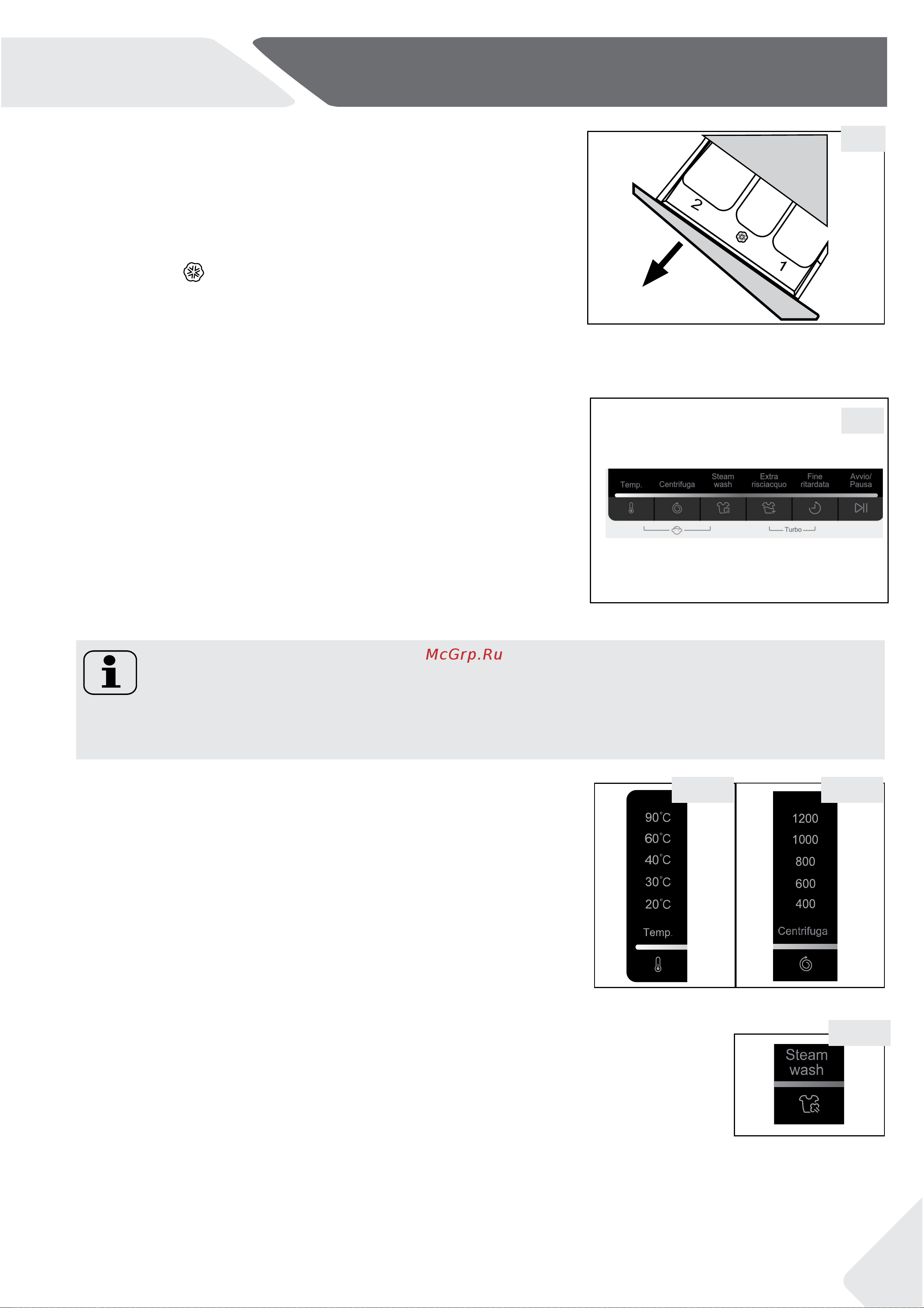 Haier HW80-B1439N [41/64] Pannello di controllo