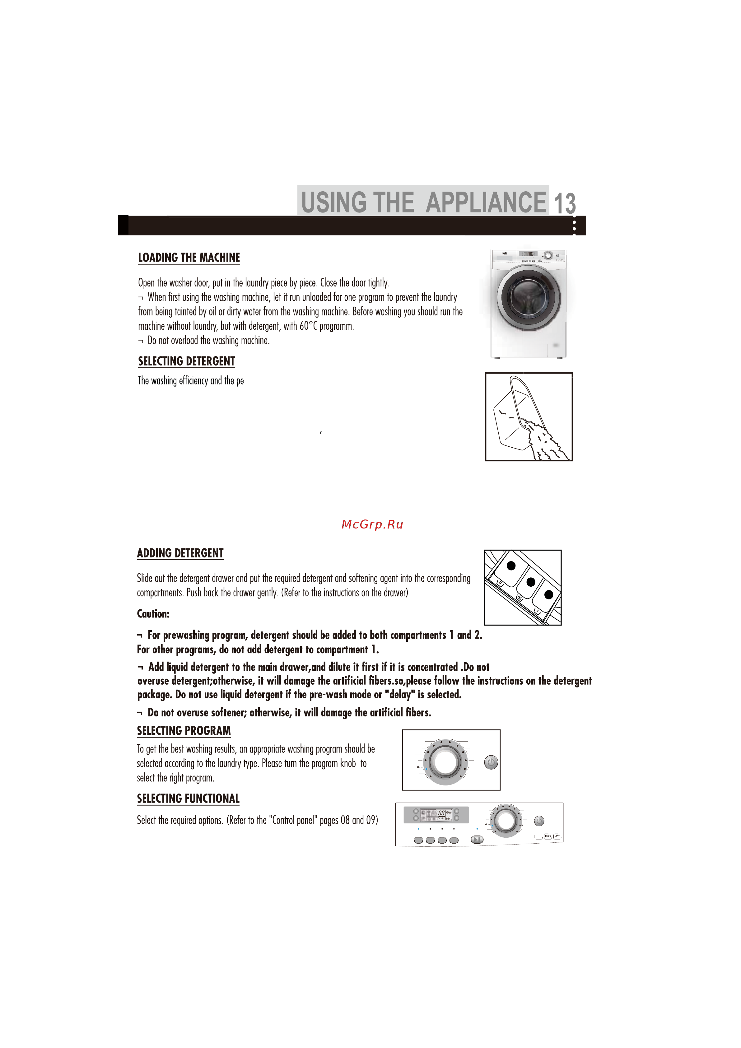 Haier HW60-1482 [13/40] Füllmenge