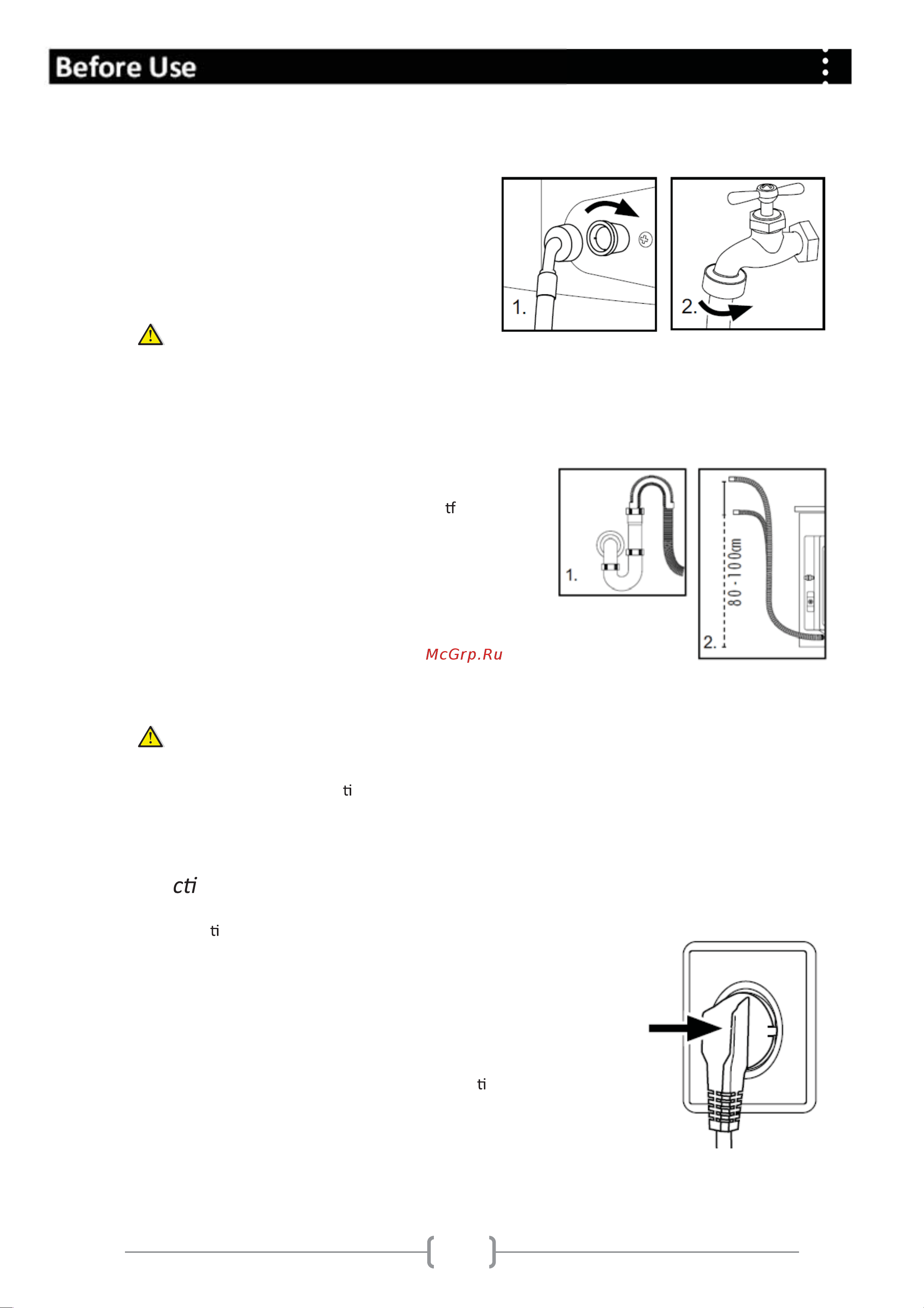 Haier HW80-1279 [8/44] Conne ng to power supply