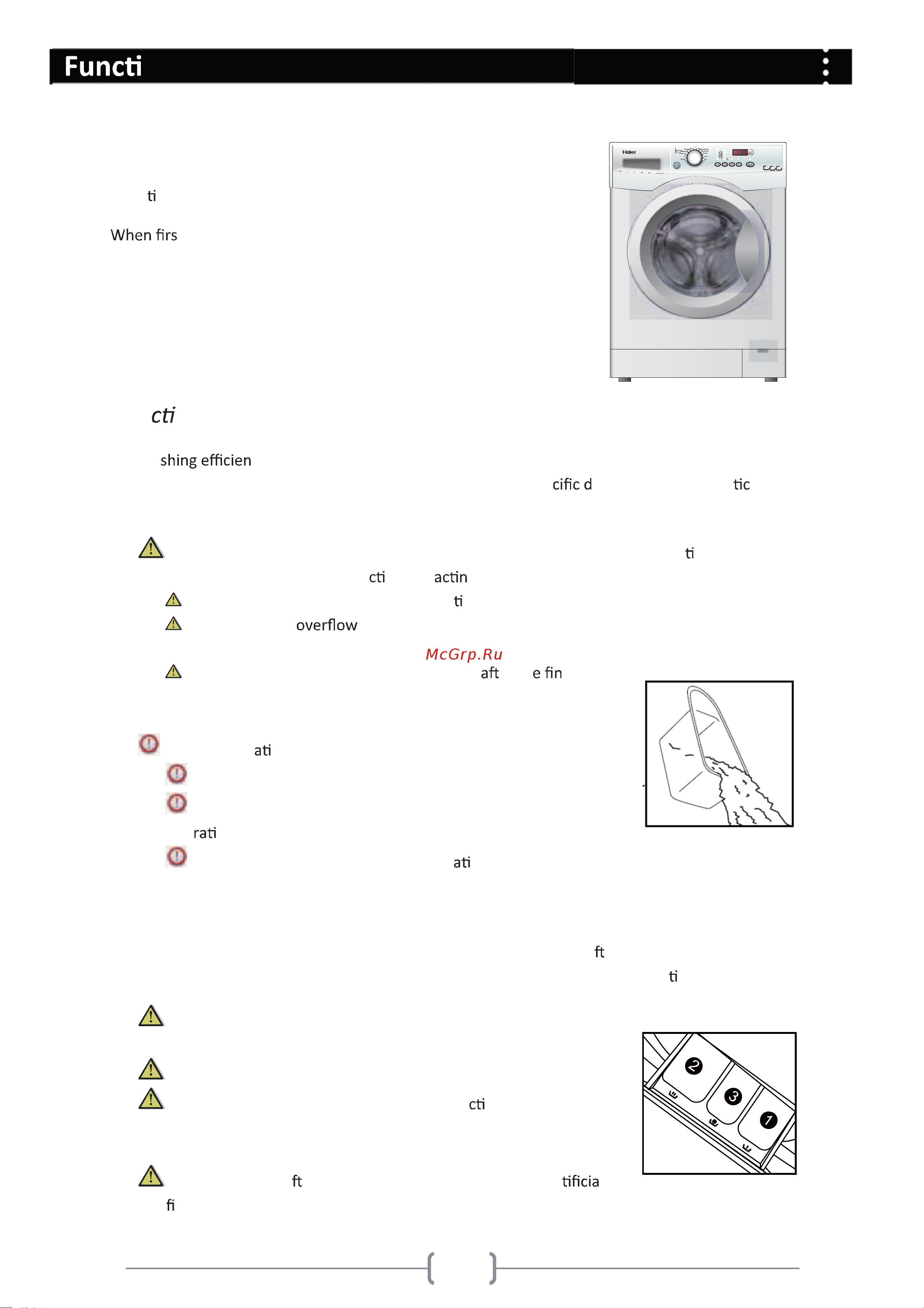 Haier HW90-1479-F [14/44] Adding detergent