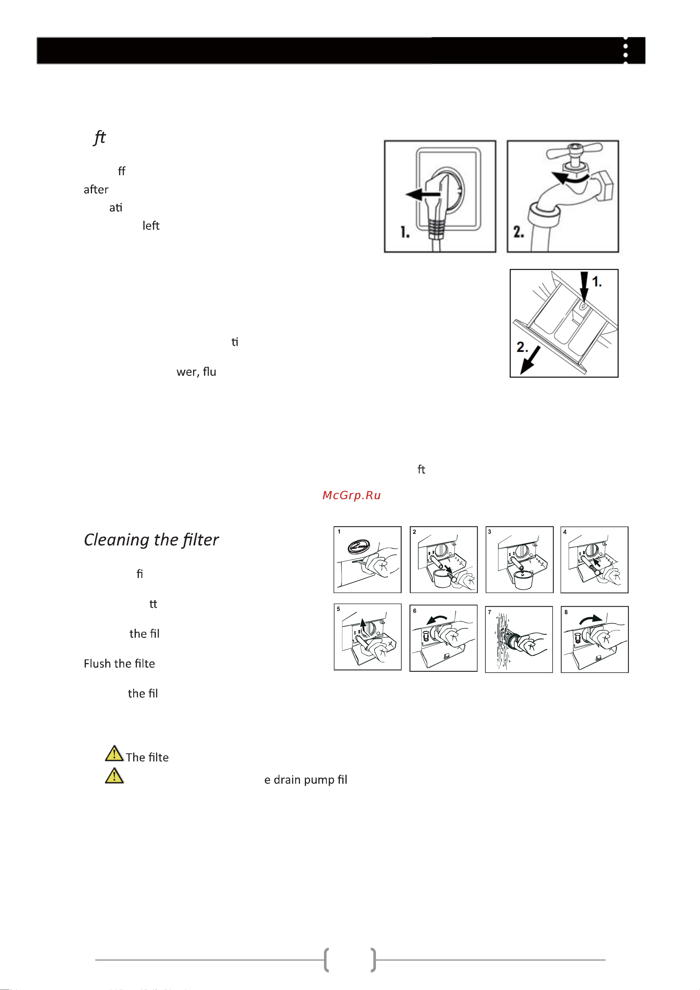 Haier HW90-1479-F [17/44] Maintenance