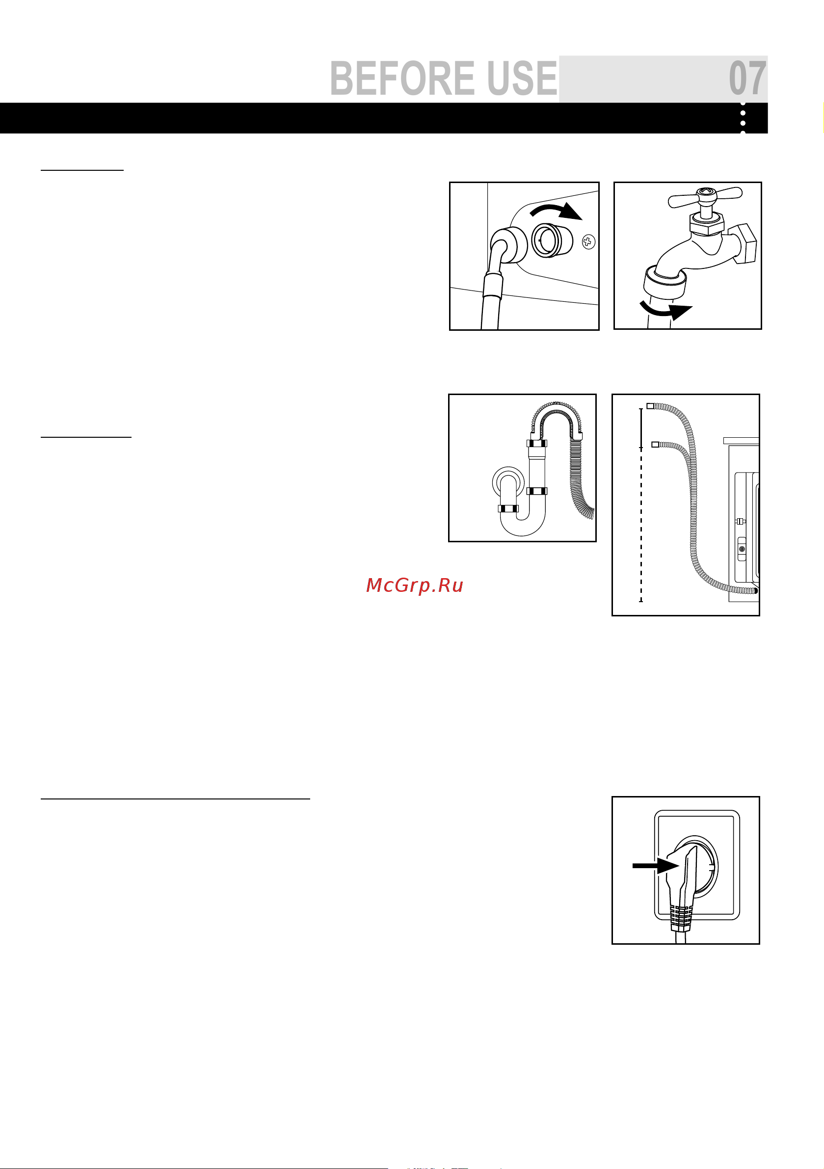 Haier HW80-1401B-U [7/20] Before use