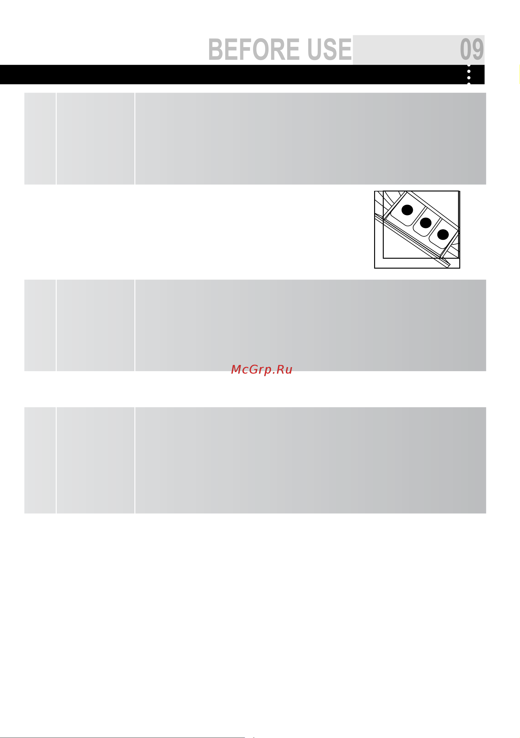 Haier HW70-1201B-U [9/20] Before use