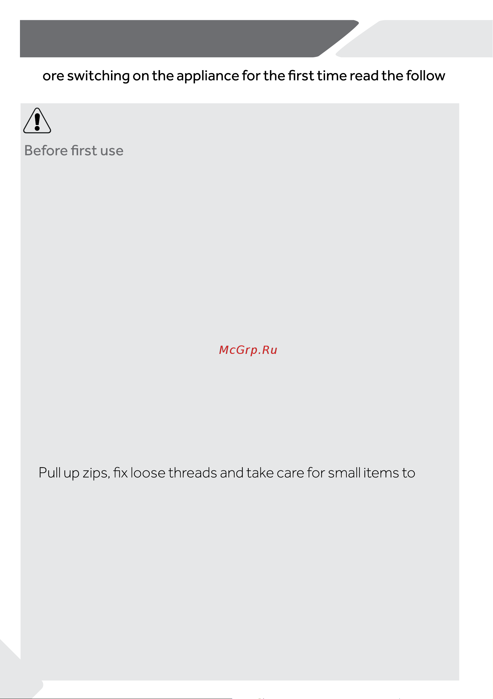 Haier HWF90AN1 [4/32] Safety information