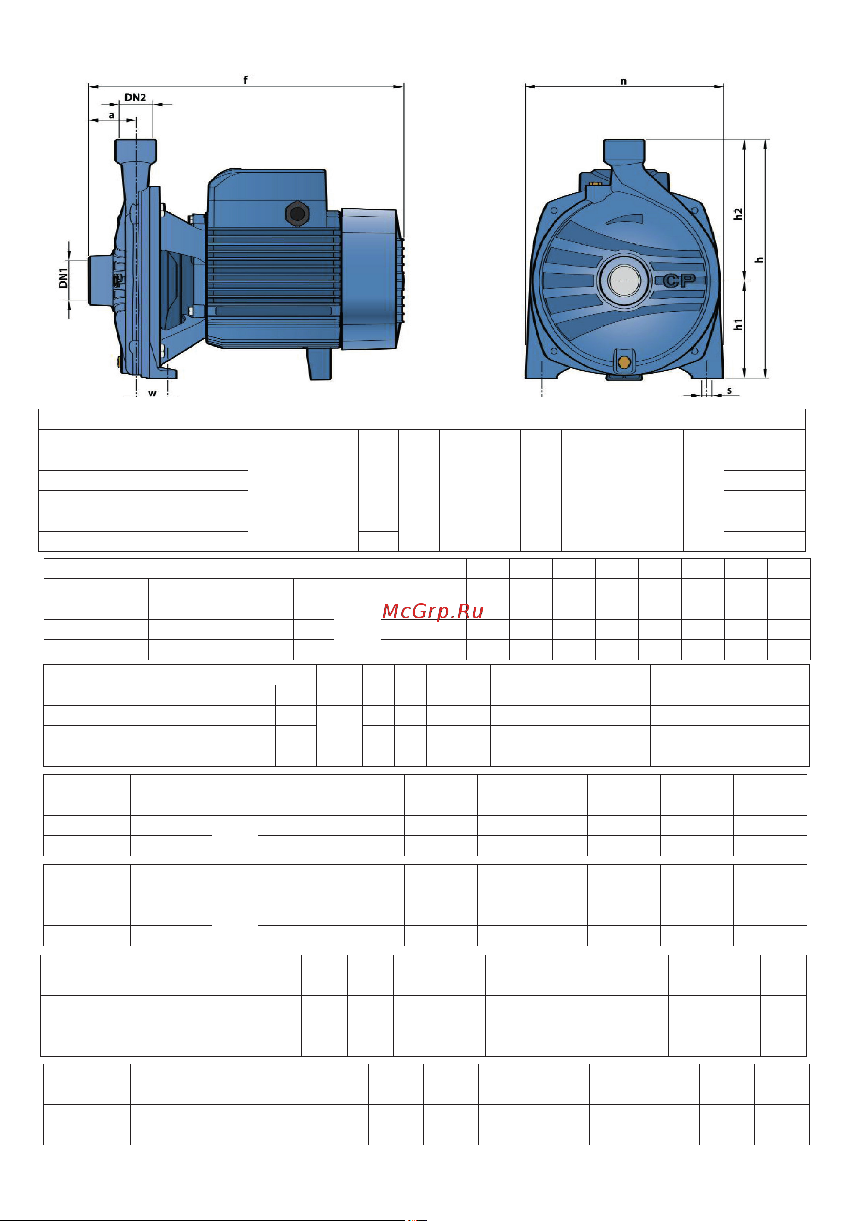 Pedrollo CPm 170M-ST6 50cl с/х [5/8] Cp160 200