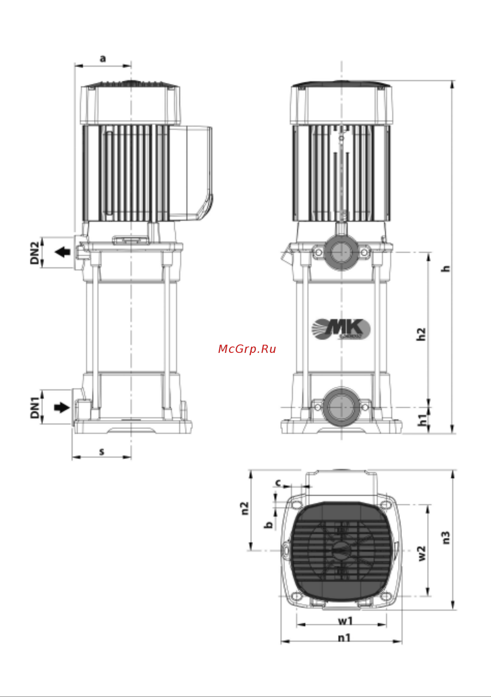 Pedrollo MK 5/7 Технический паспорт онлайн [6/6] 622568