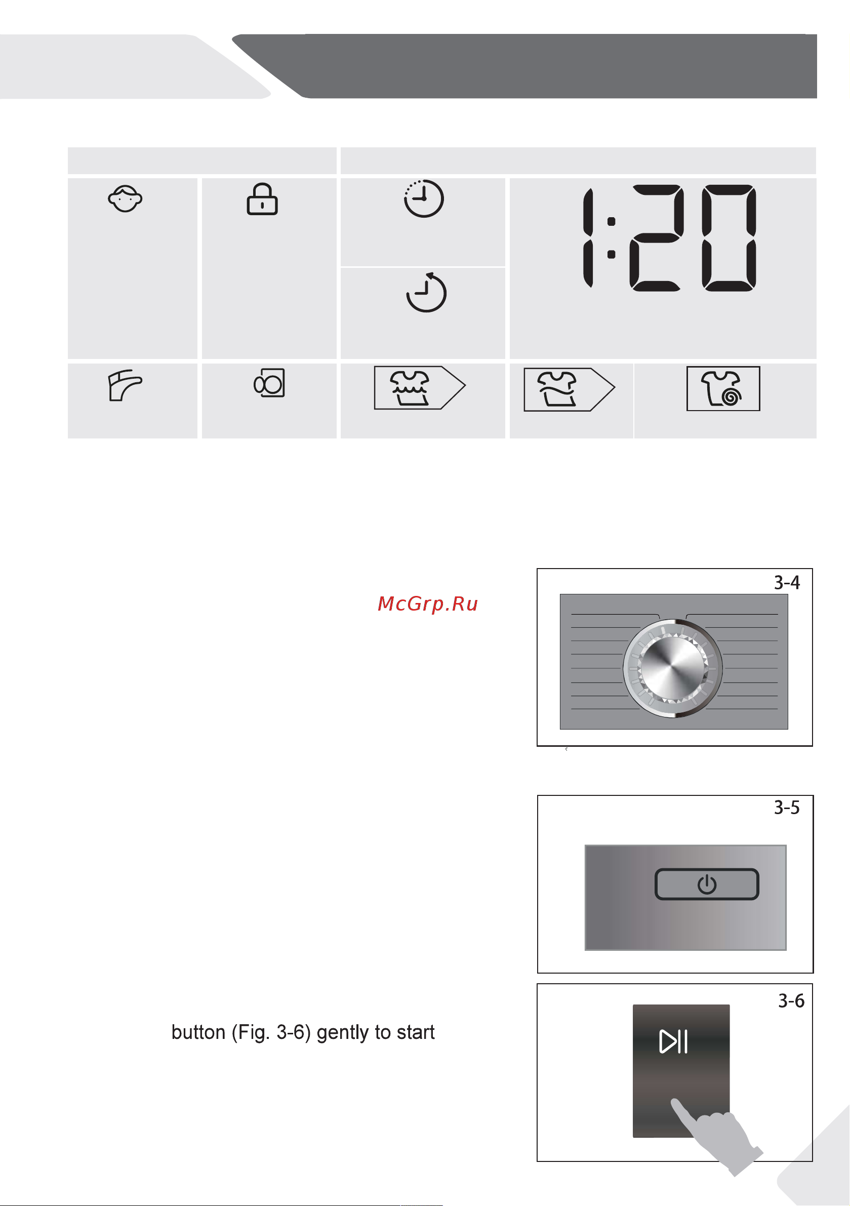 Haier HW80-DM14876TNZP [9/36] Control panel