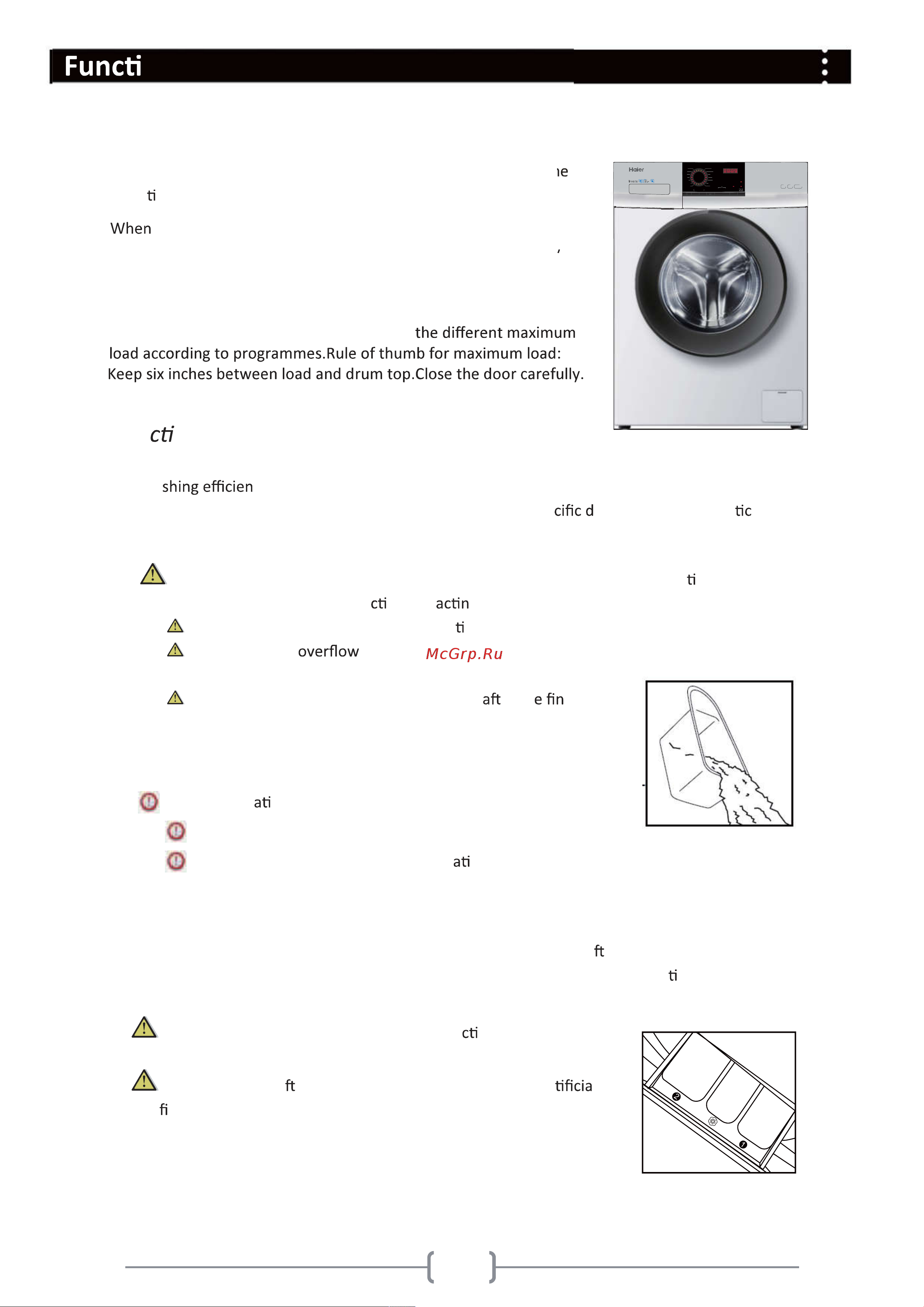 Haier HW70-IM10829TNZP [15/24] Adding detergent
