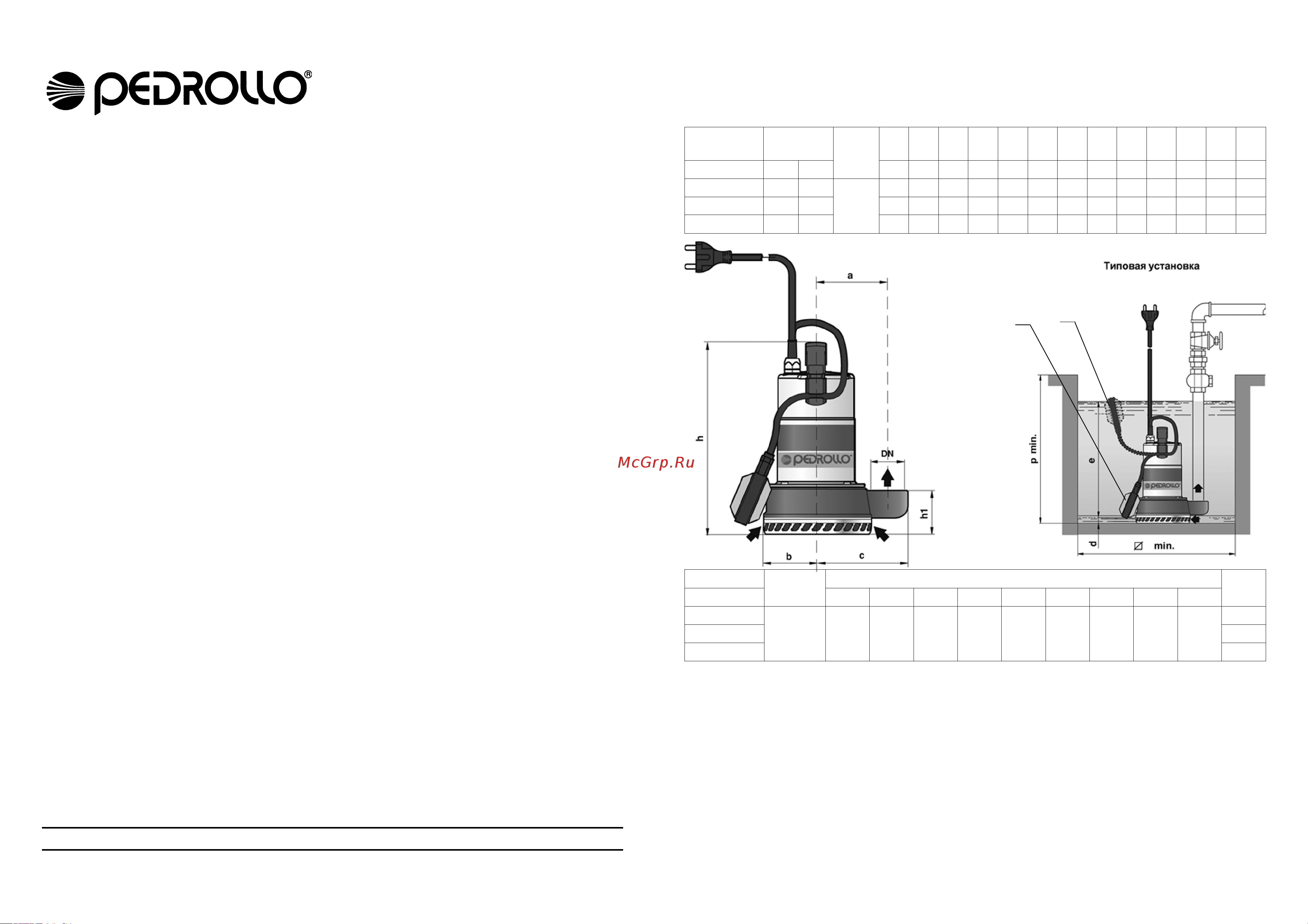 Pedrollo TEX 3 [2/2] Корпус двигателя из нержавеющей стали