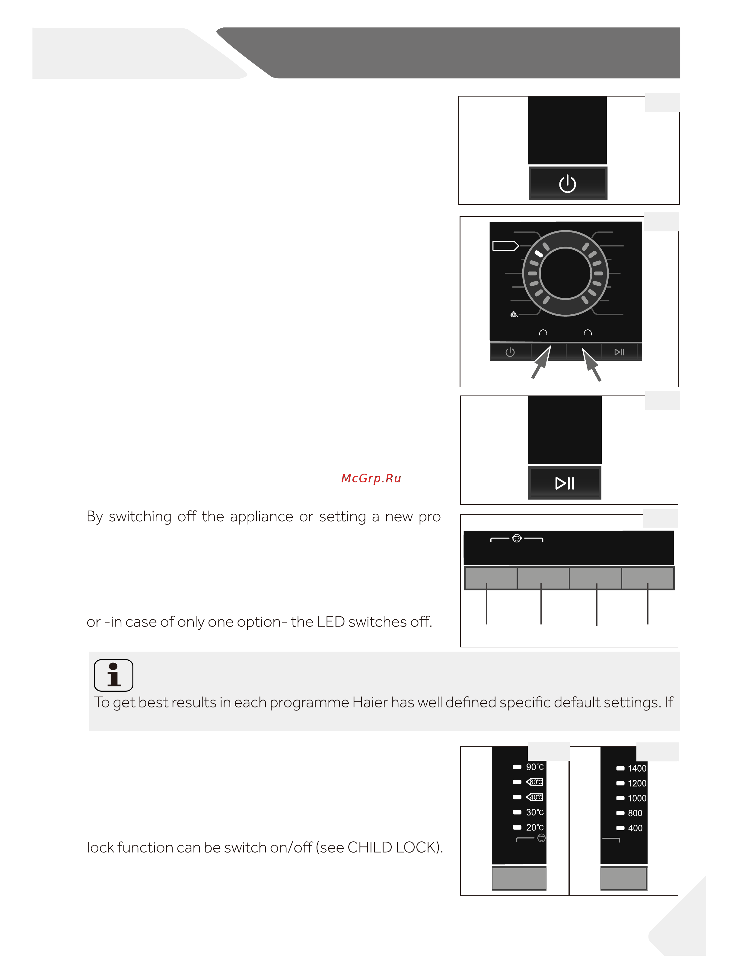 Haier HW100-14829S [9/33] Control panel