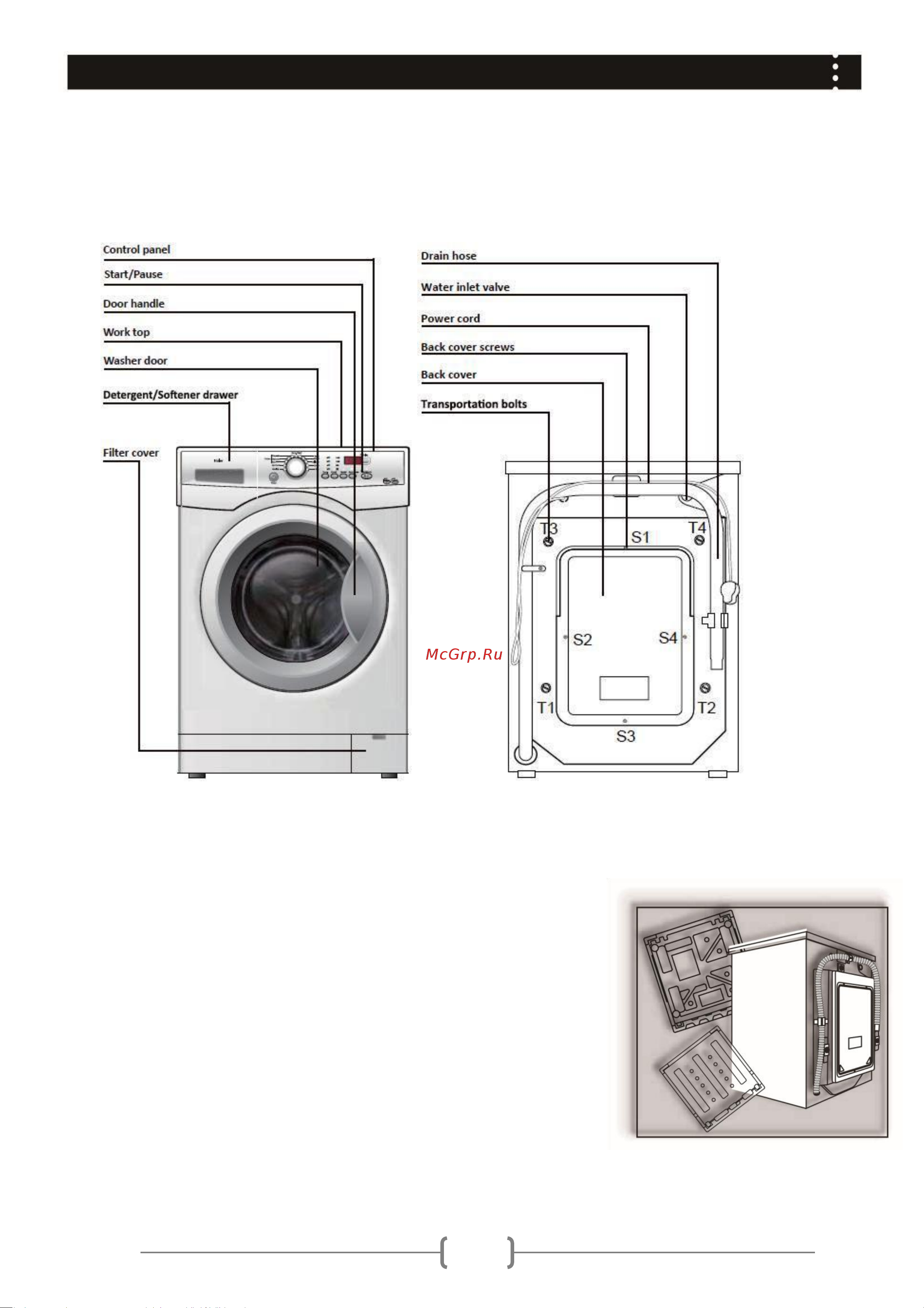 Haier HWM85-1479 [7/24] Before use
