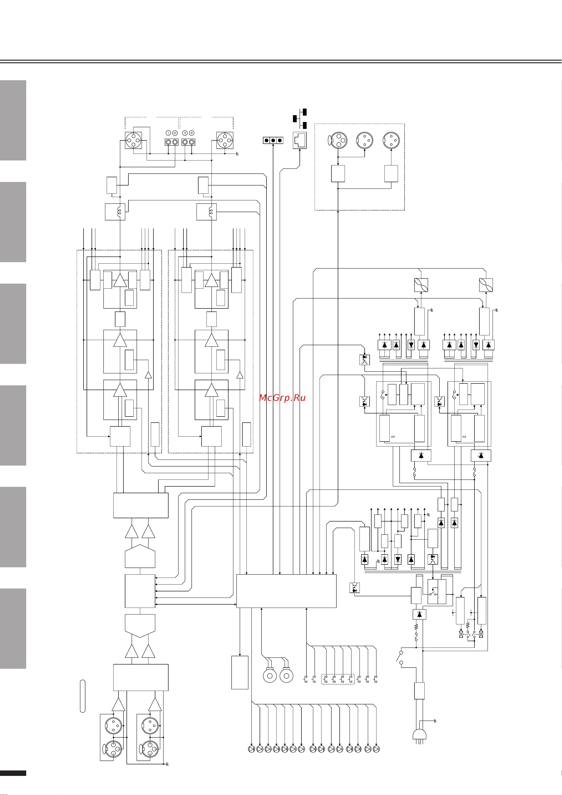Yamaha TX4n [18/24] Block diagram