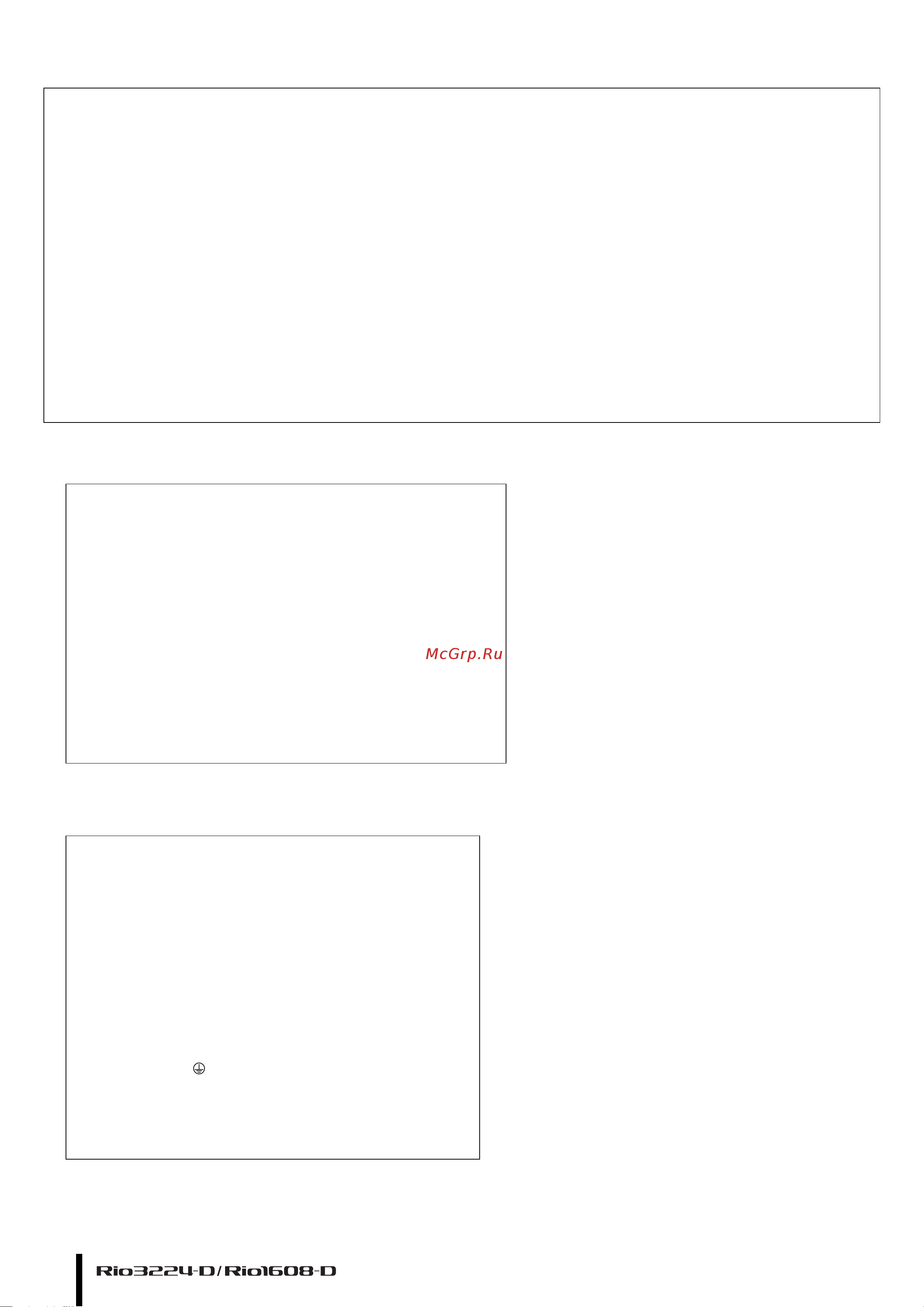 Yamaha Rio3224-D [4/24] Fcc information u s a