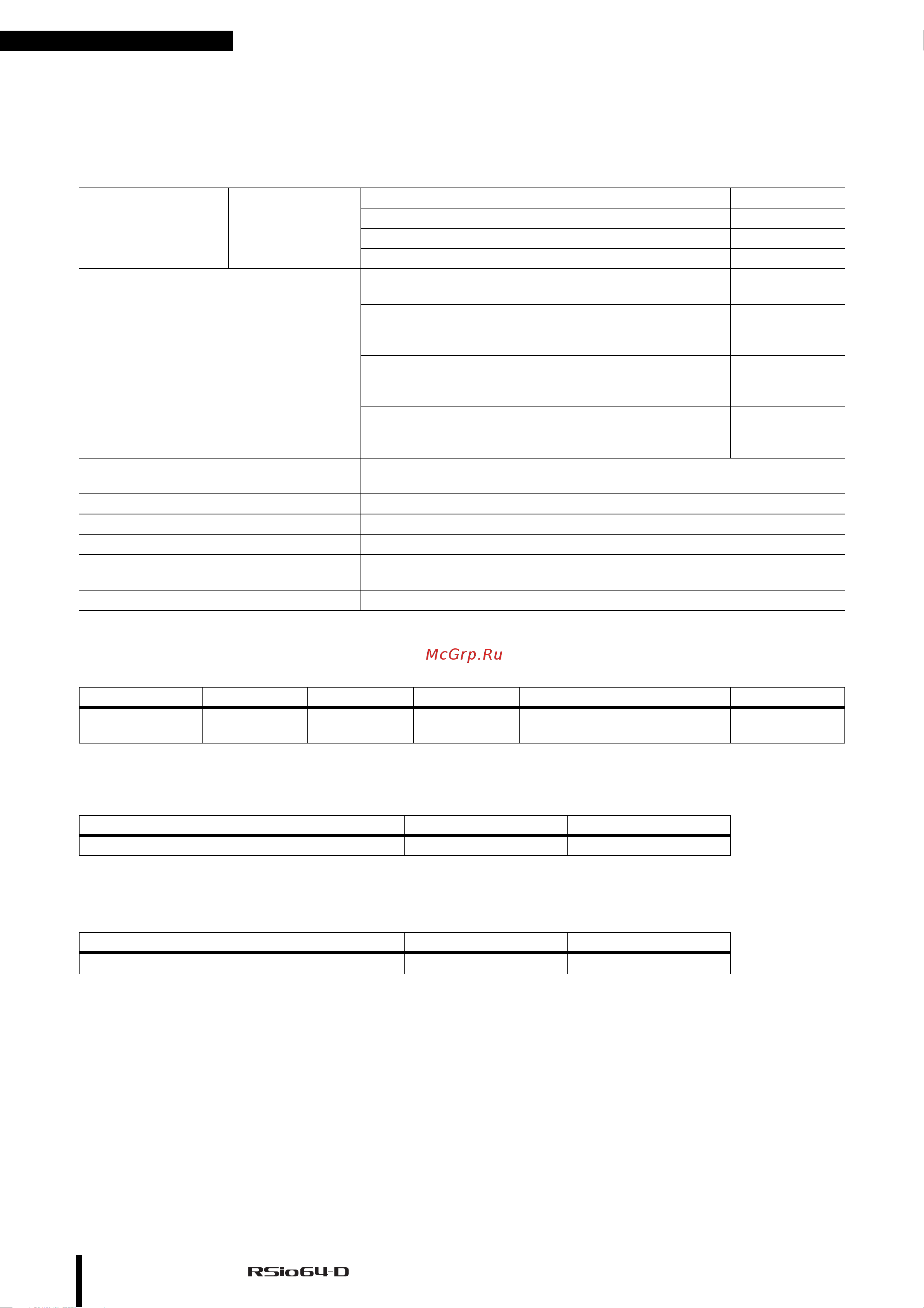 Yamaha RSio64-D [24/30] General specifications