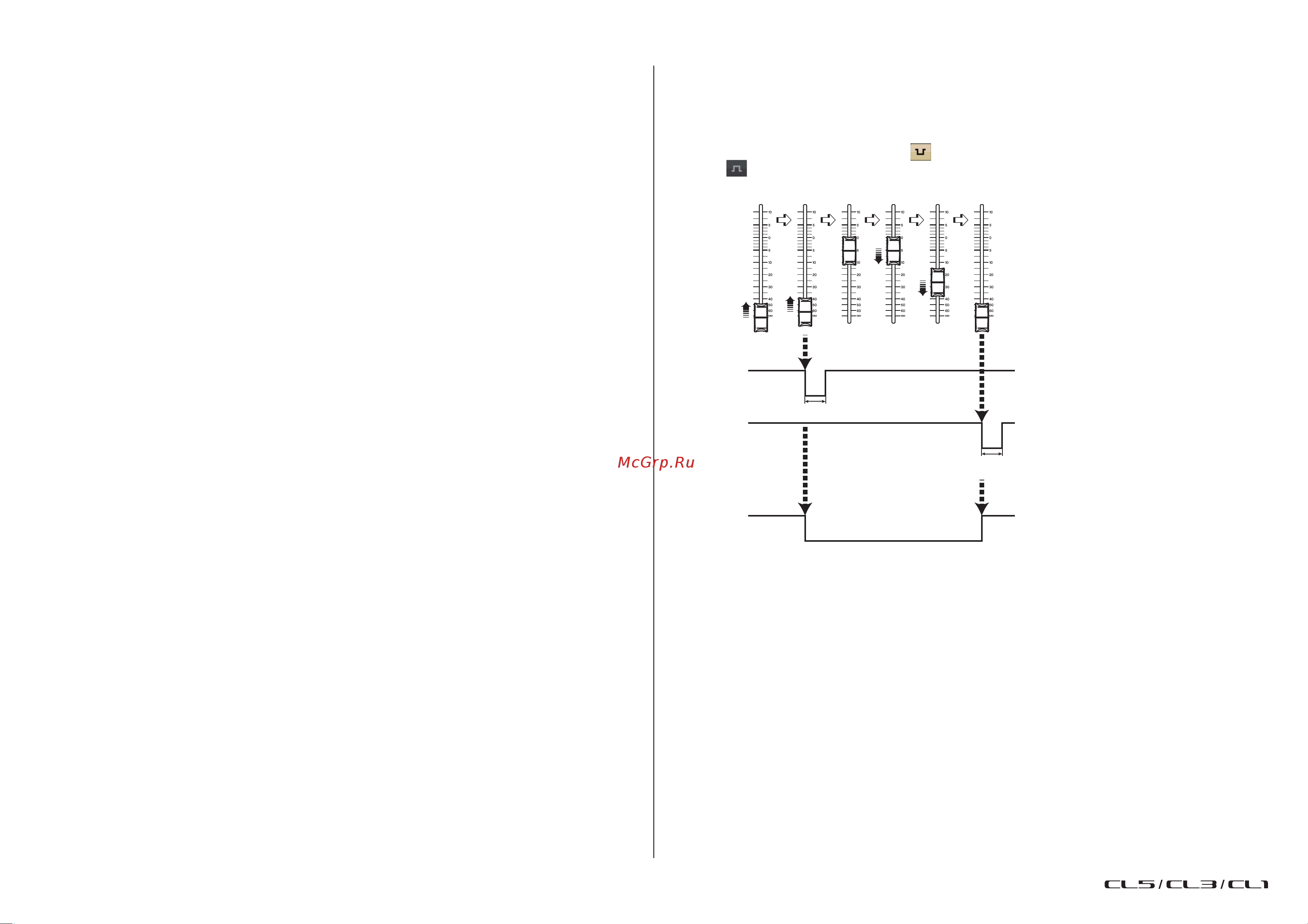Yamaha CL5 [275/337] Поле mode режим