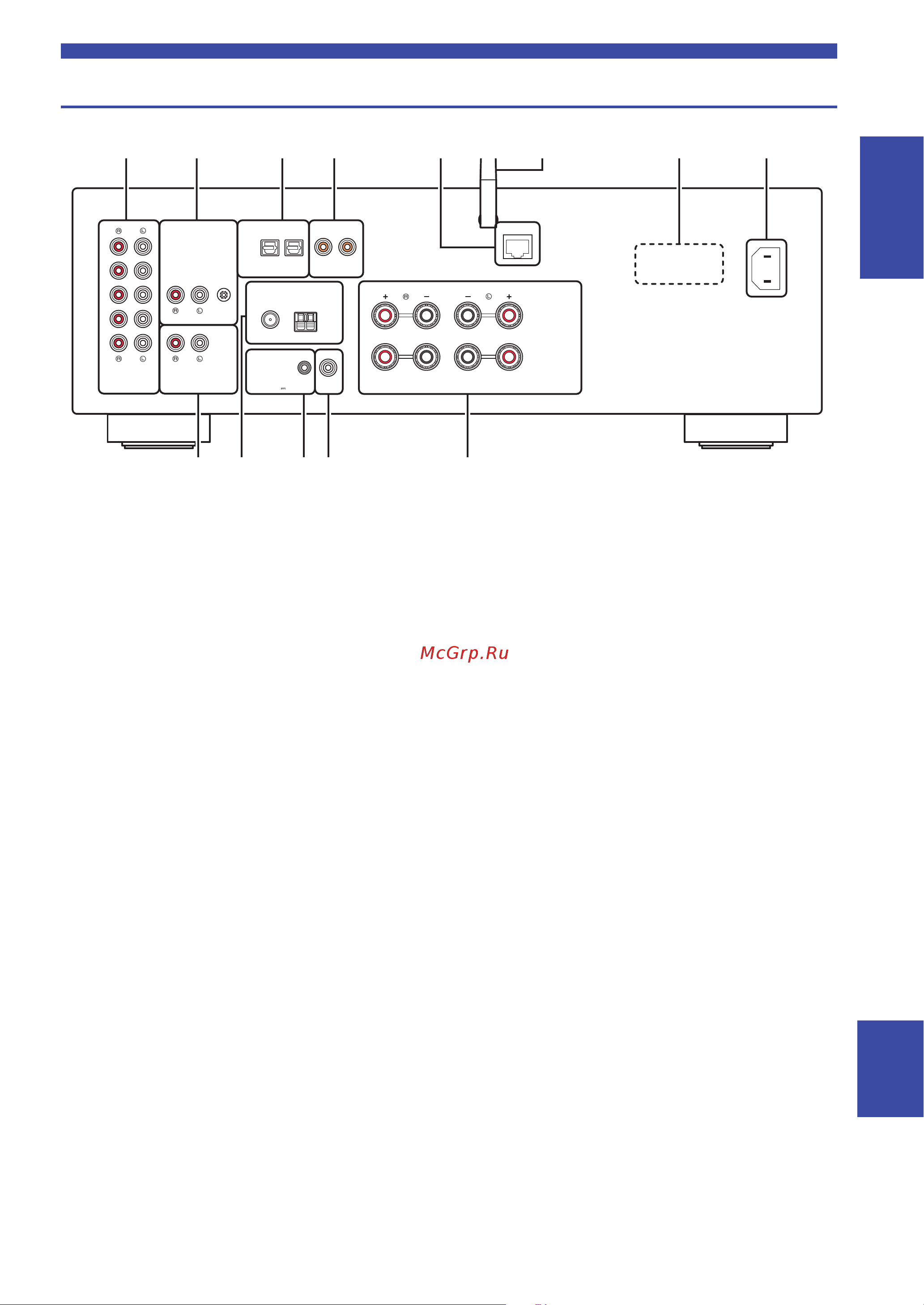 Yamaha R-N803D [11/72] Задняя панель