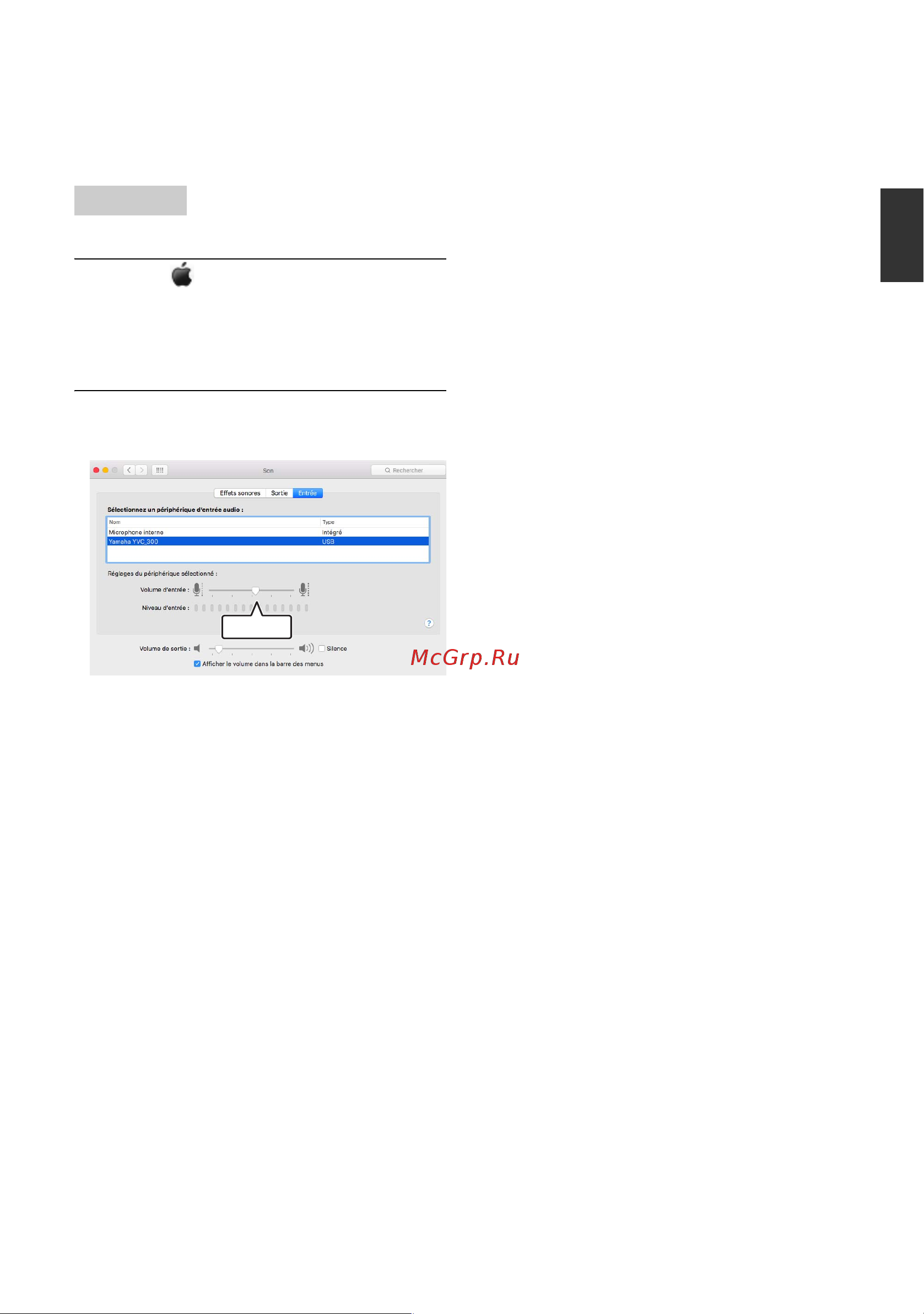 Yamaha YVC-300 [60/278] Français