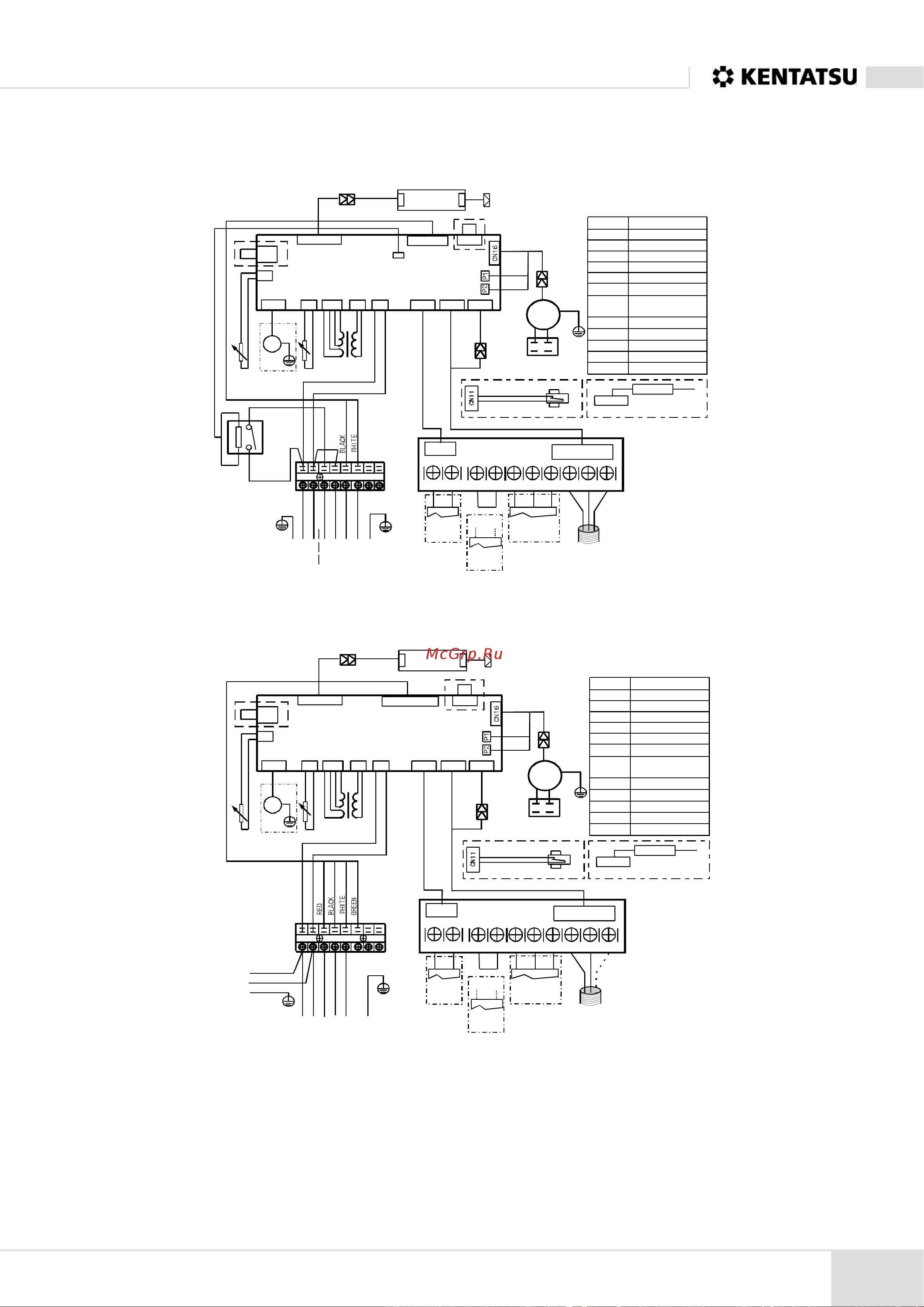 Kentatsu KSKT176HFAN3 [11/20] Connection board