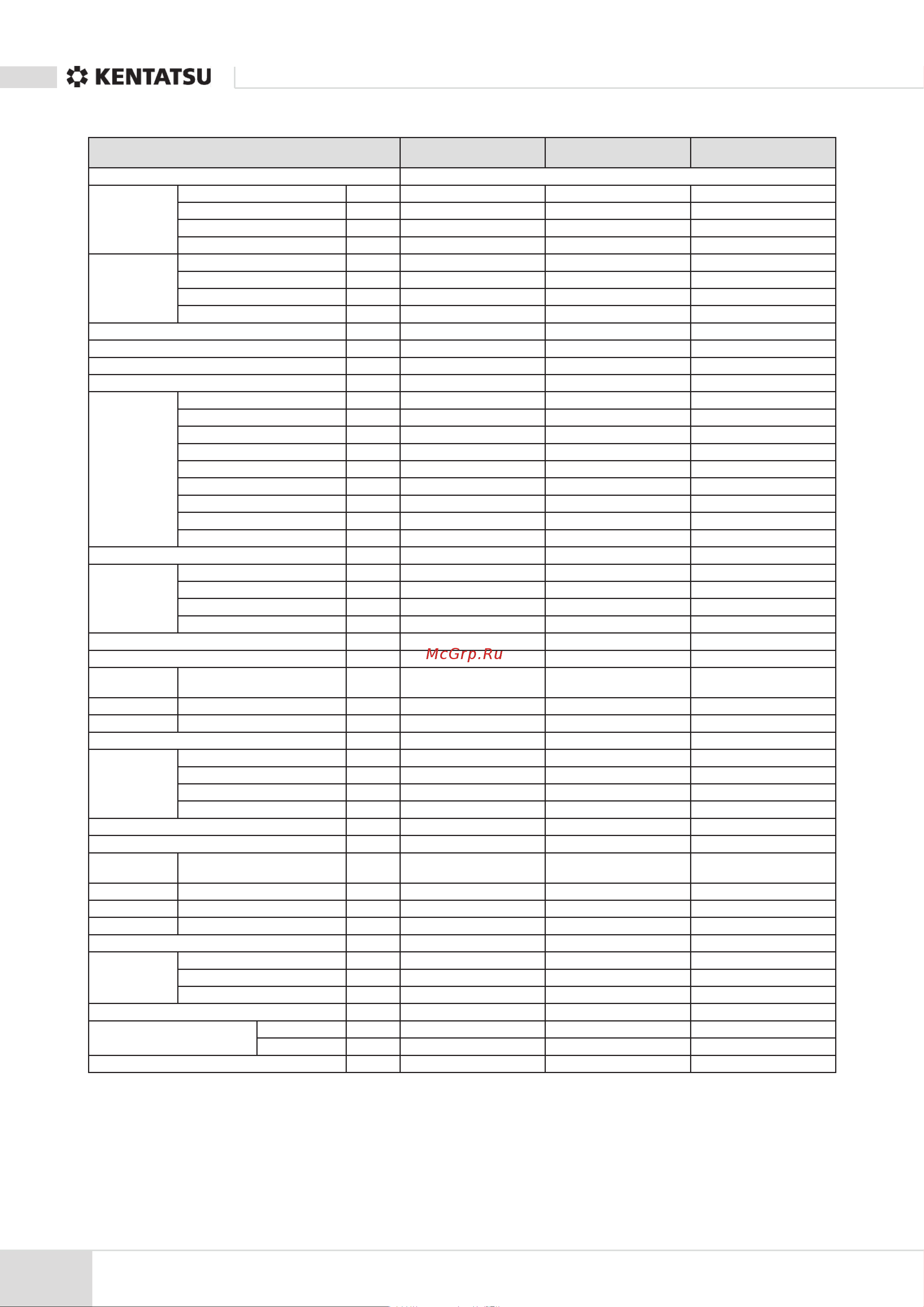 Kentatsu KSGH26HFDN1 [8/30] Инверторная модель r 410a ksgh26 35 53hzan1