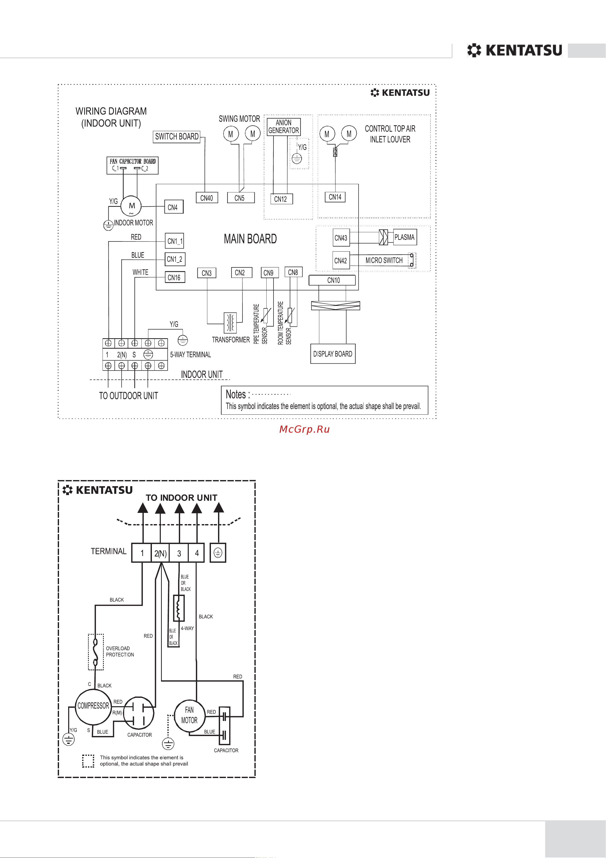 Kentatsu KSGJ26HFAN1 [15/40] Наружный блок