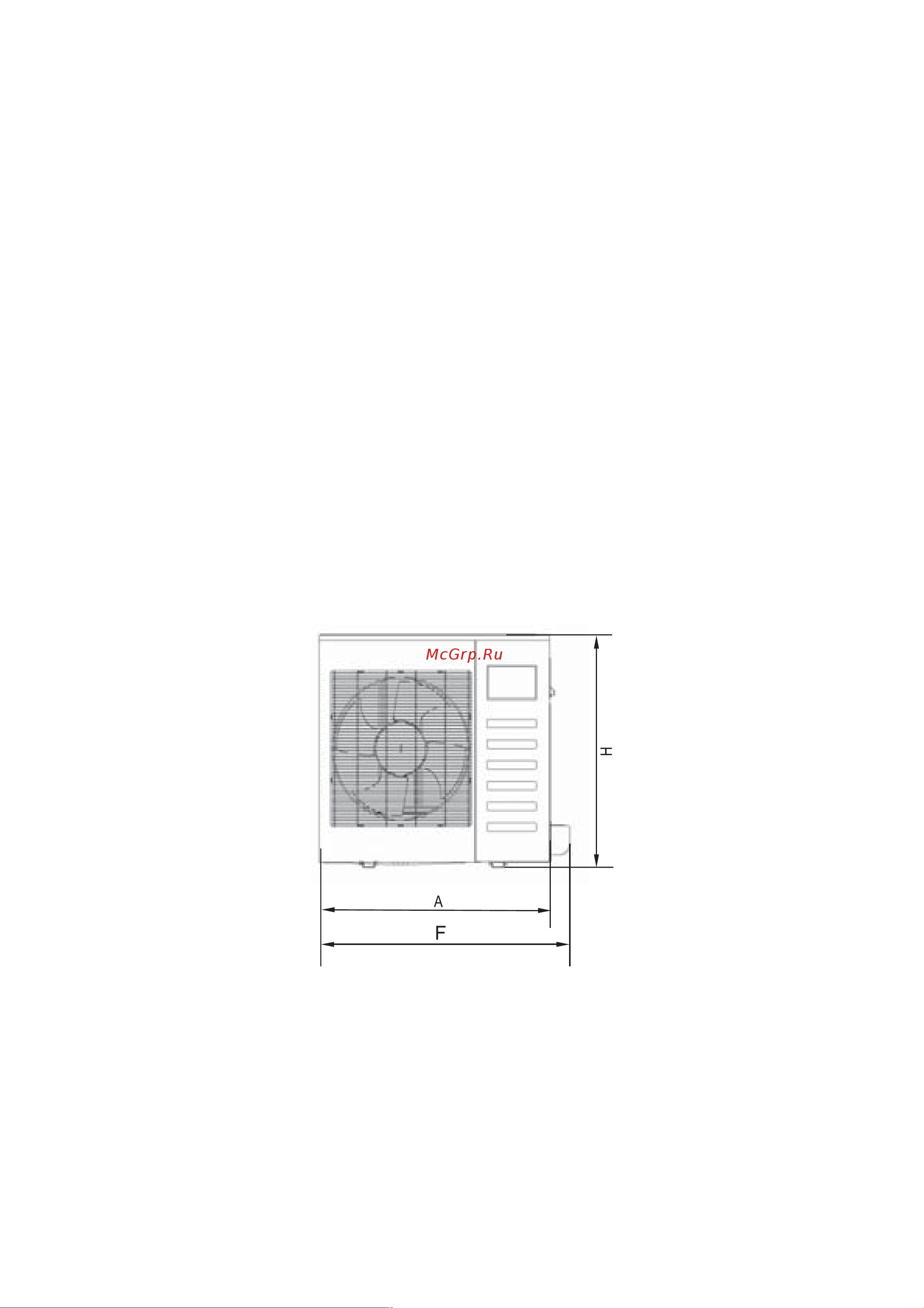 Kentatsu KTRX160HZAN3 [6/20] Монтаж наружного блока