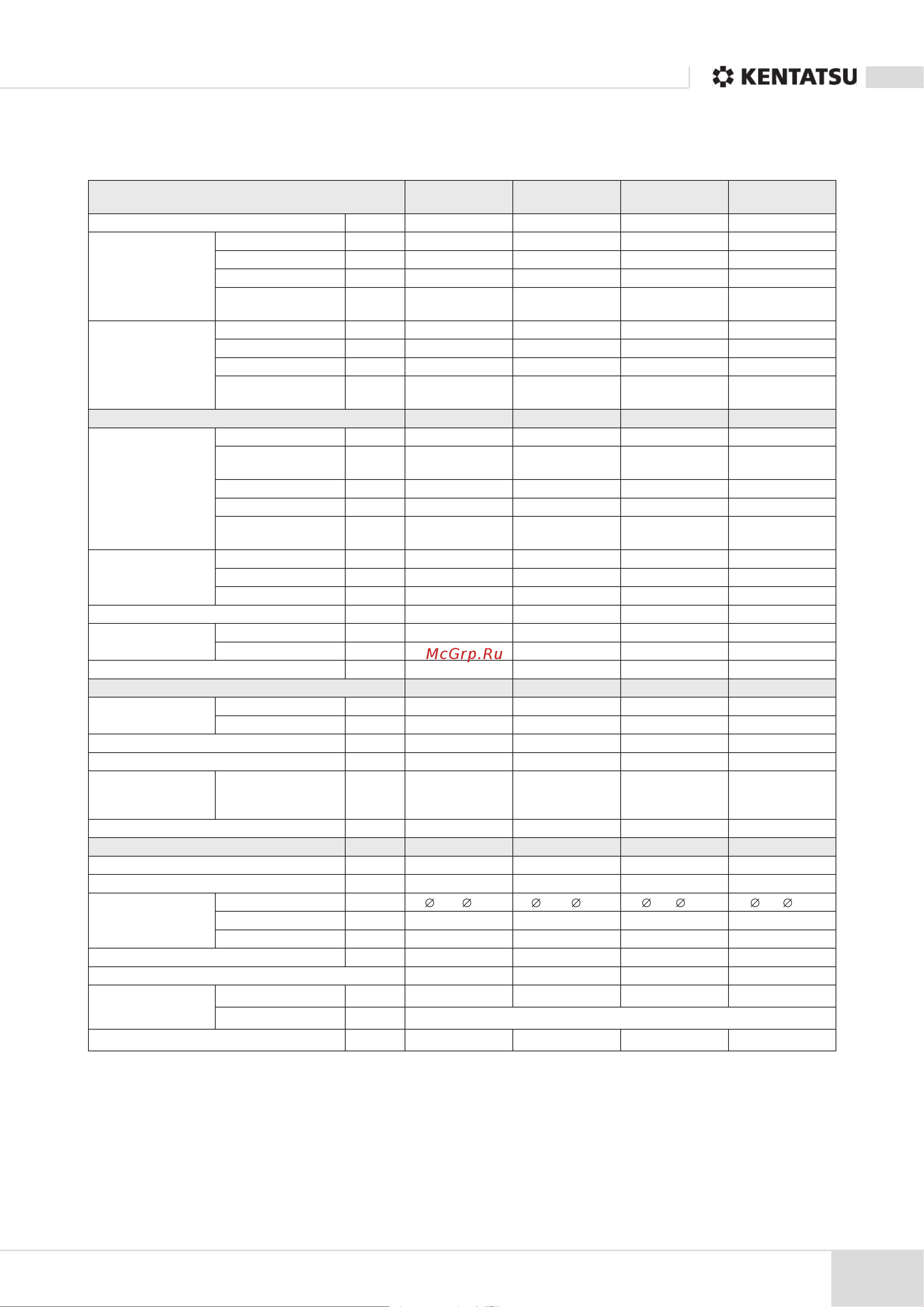 Kentatsu KSUN170HFDN3 [5/32] Подпотолочный тип однопоточный