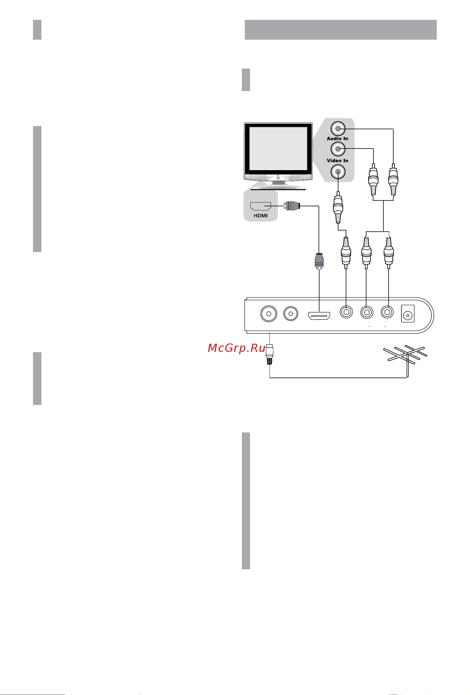 BBK SMP027HDT2 [7/16] Подключение к телевизору