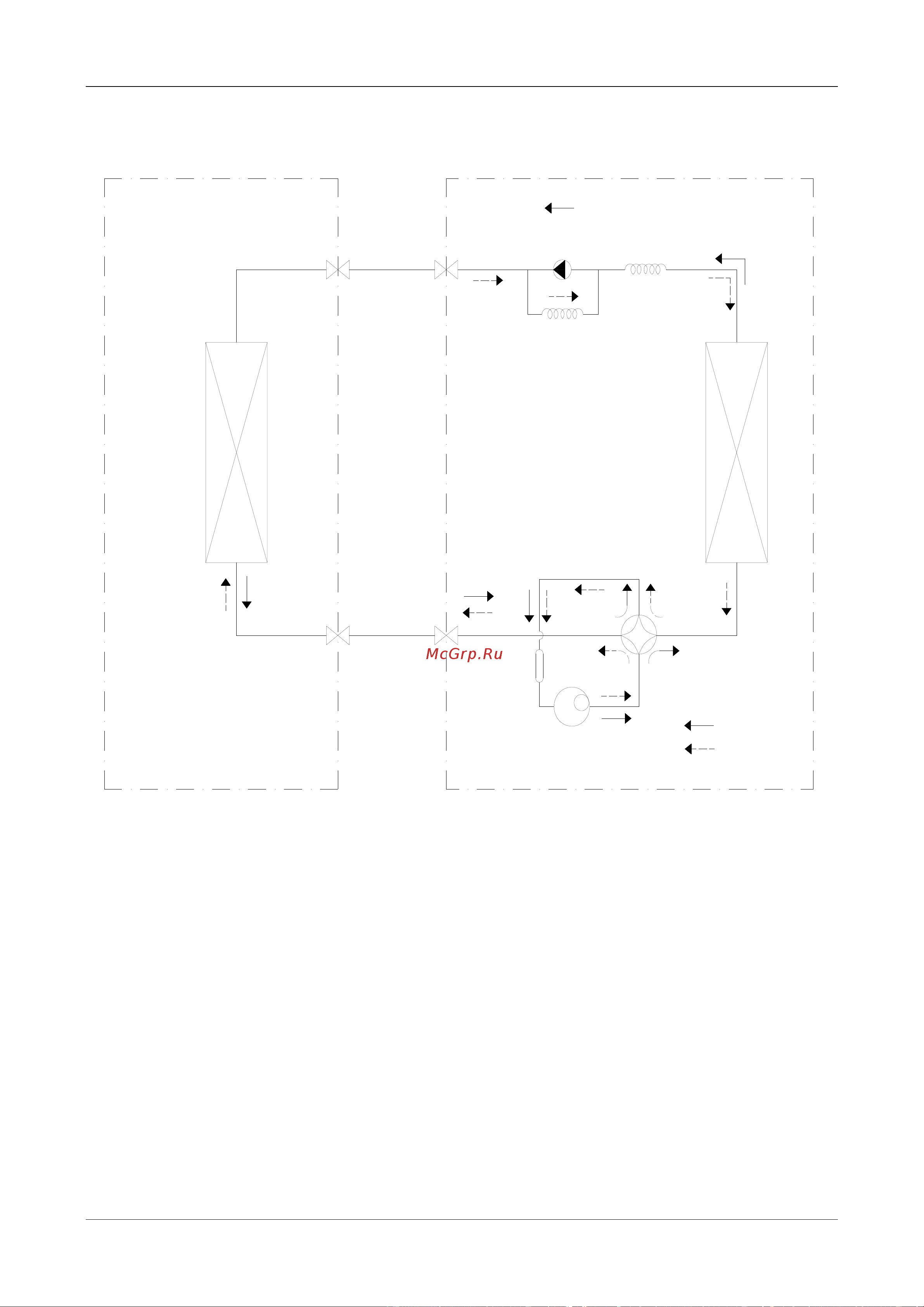 Midea MO11M-24HN1 [19/55] Refrigerant cycle diagram