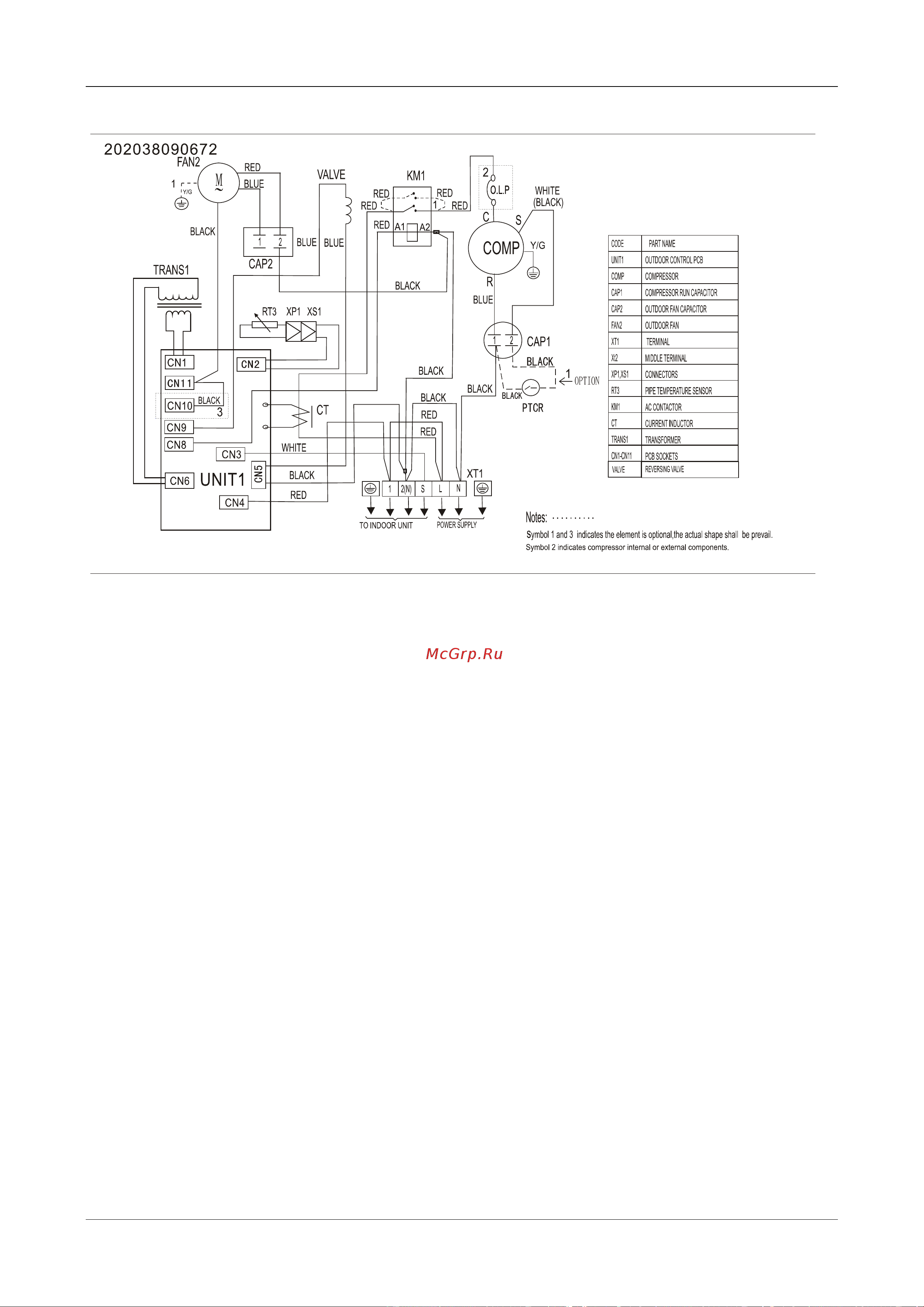 Midea MS11M-12HRN1 / MO11M-12HN1 Сервис мануал онлайн [23/55] 624616