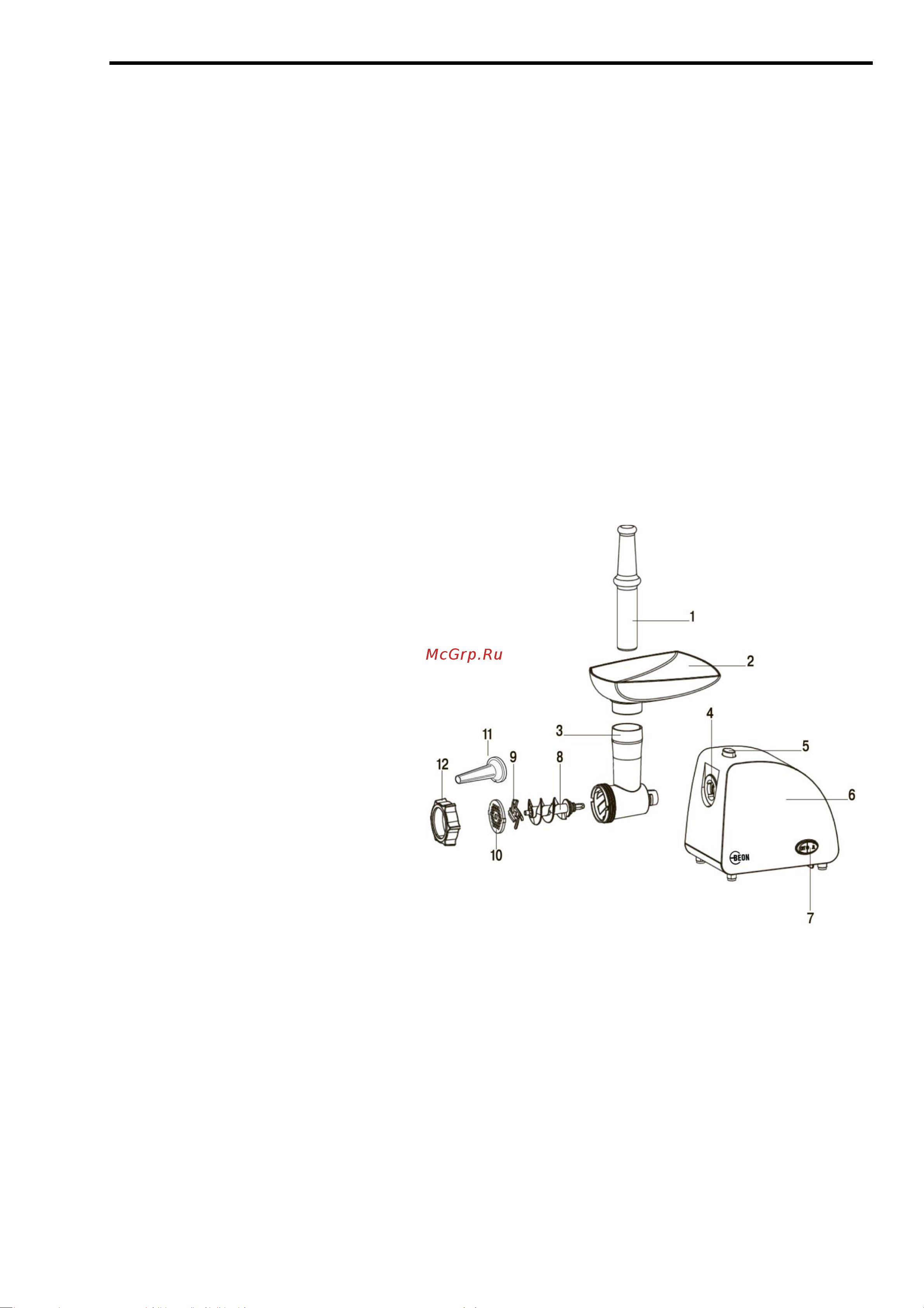 Beon BN-215 [8/16] Instruction manual