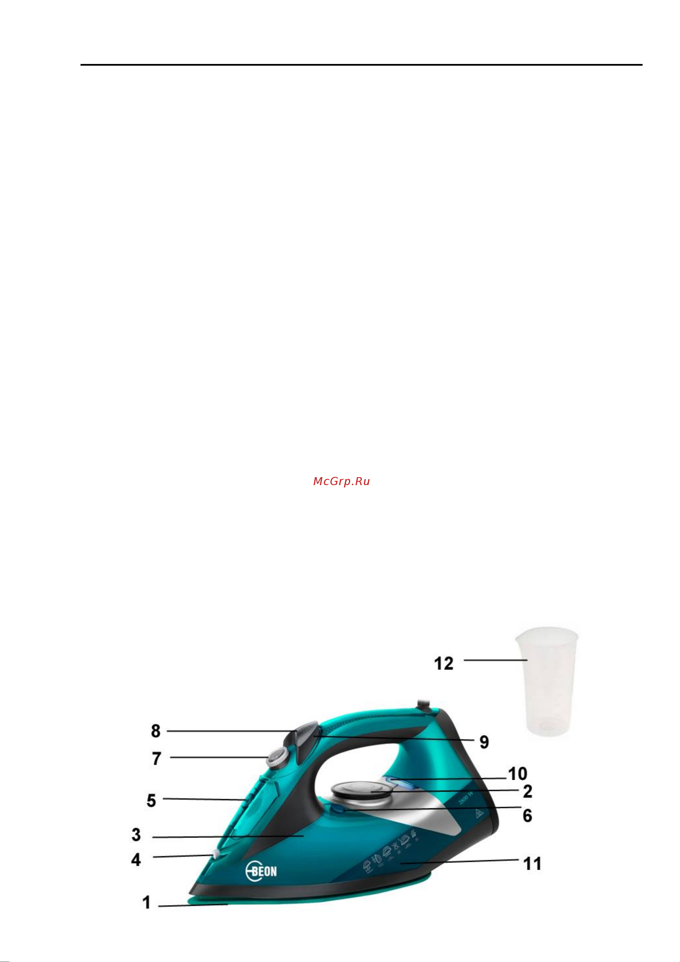 Beon BN-8702 [9/16] Instruction manual