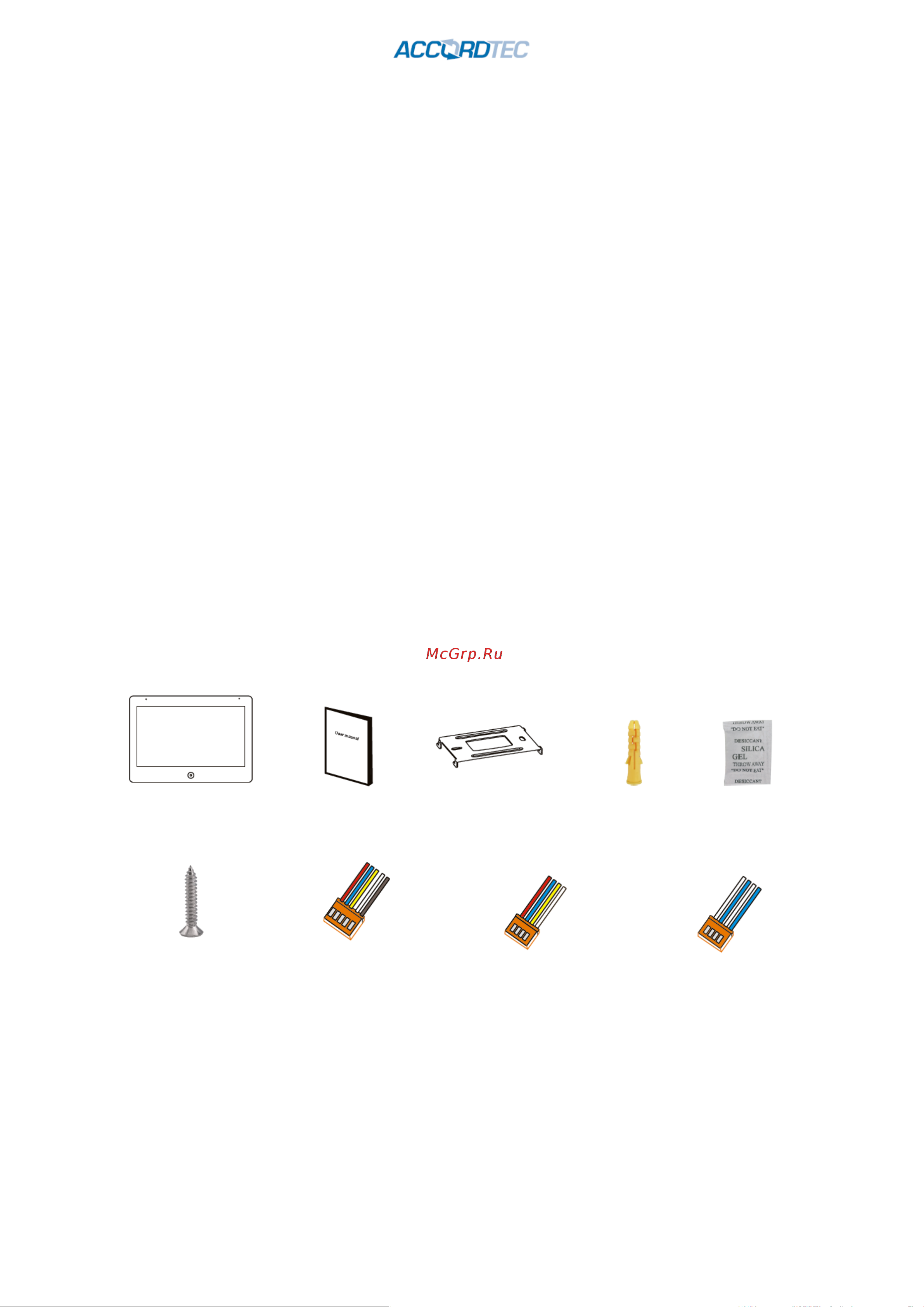 Accordtec AT-VD A101C/SD WH [5/19] Основные функции и особенности