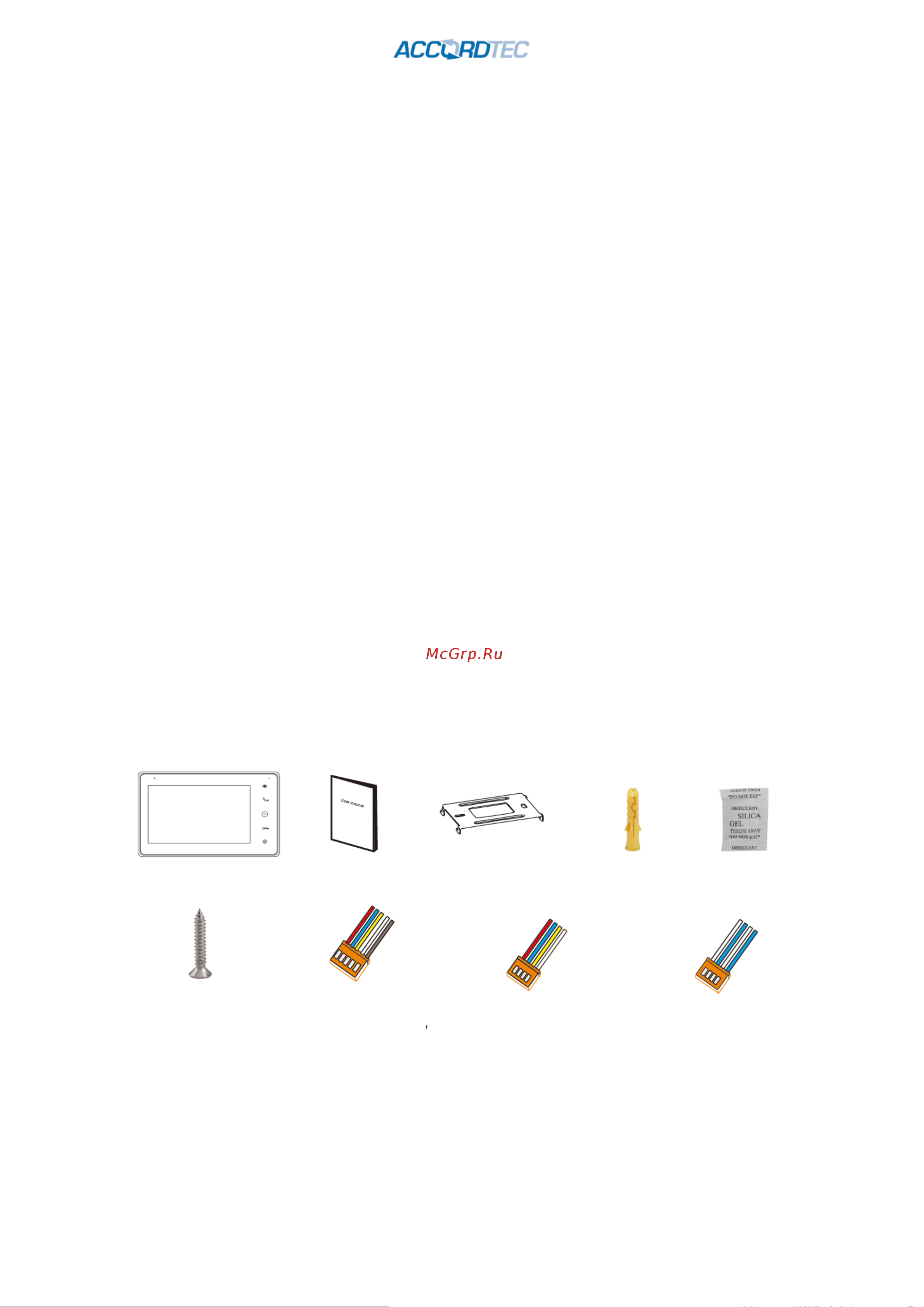 Accordtec AT-VD A752C/SD WH [5/18] Основные функции и особенности