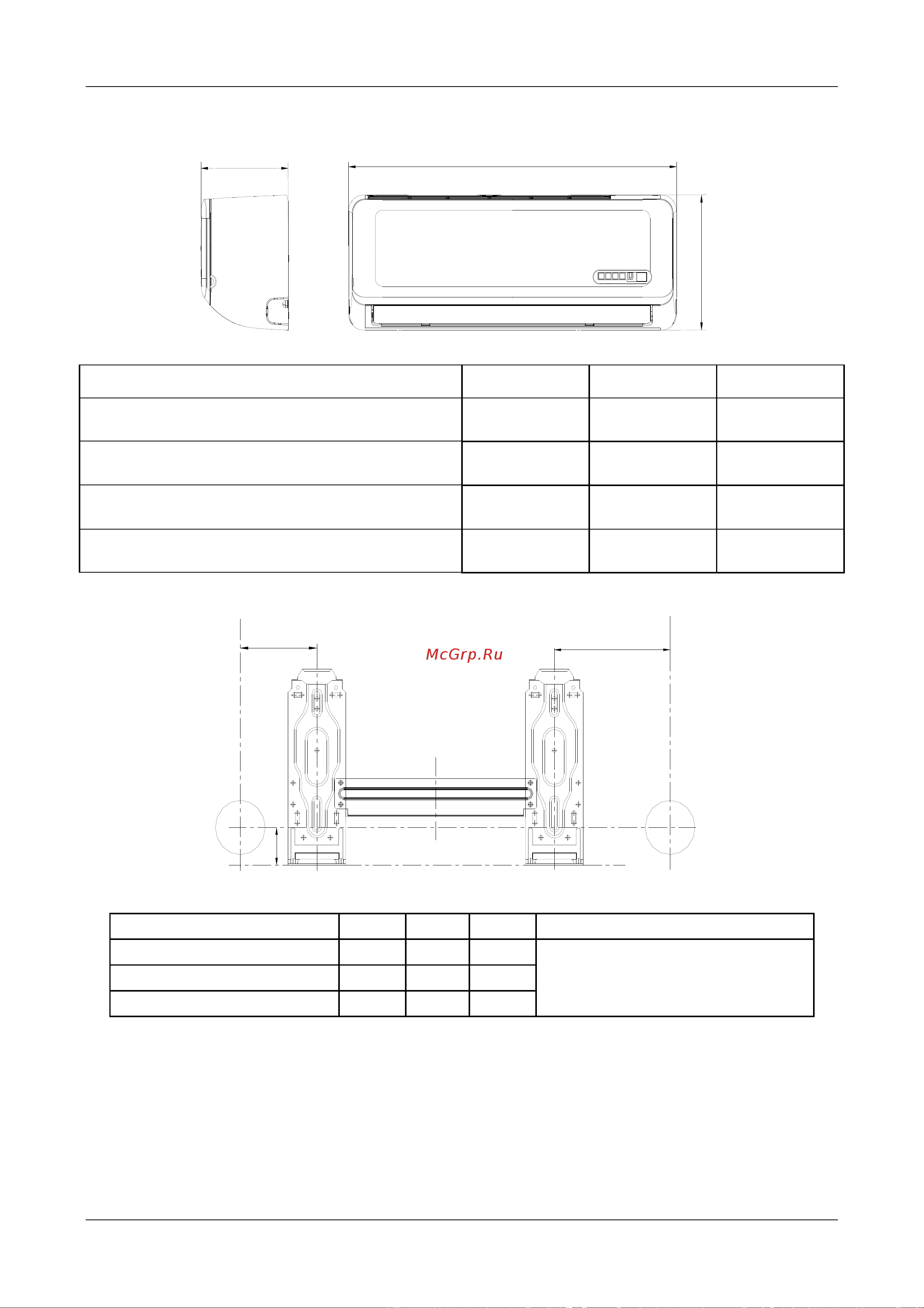 Midea MS11D-18HRDN1 [15/56] Dimension