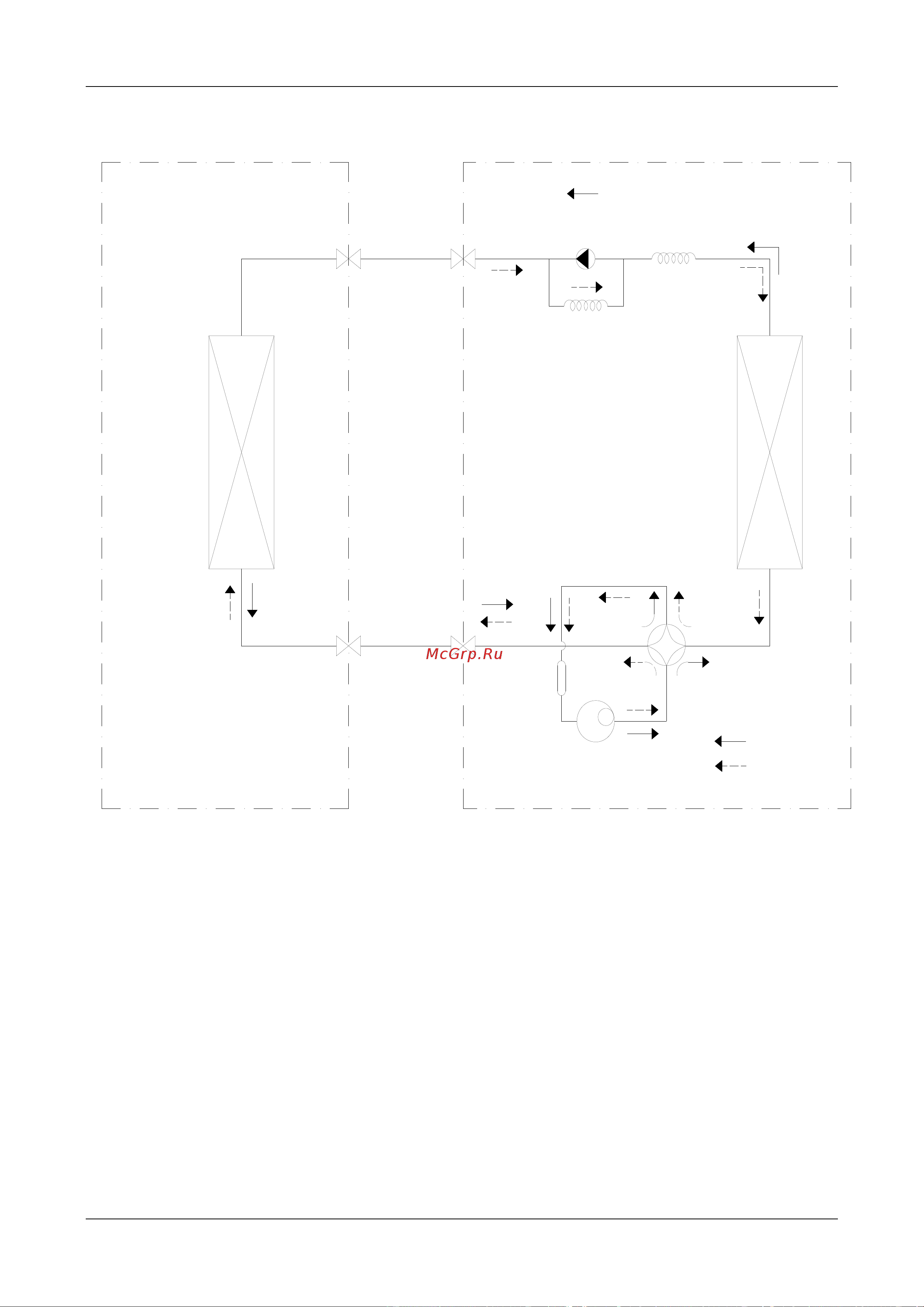 Midea MS11D-18HRDN1 [21/56] Refrigerant cycle diagram