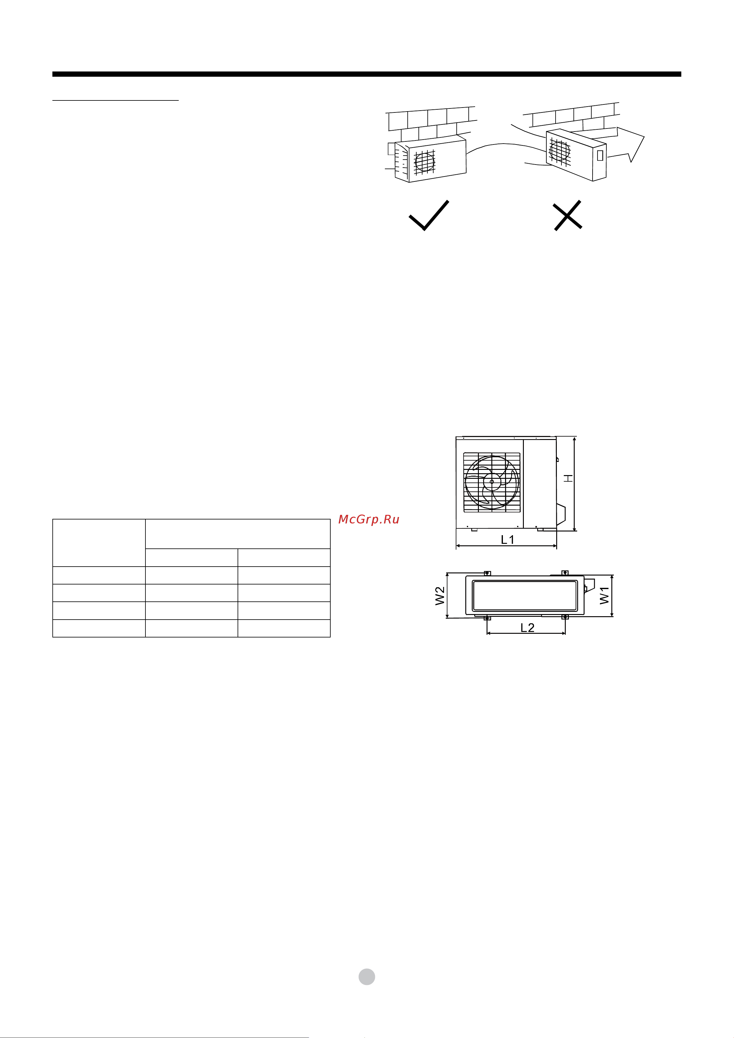 Midea M2OC1-18HRDN1 [20/28] Указания по монтажу